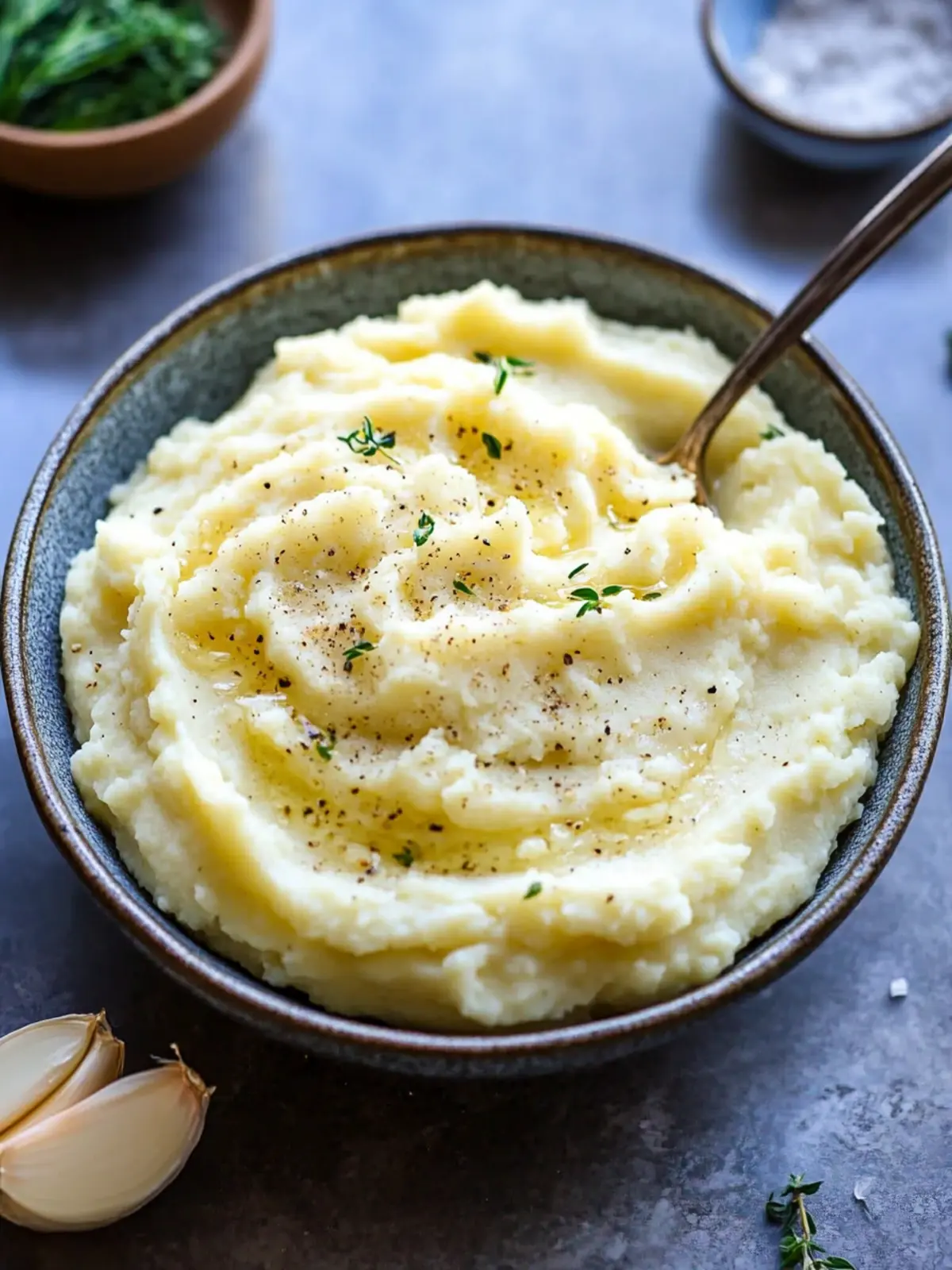 Creamy Garlic Mashed Potatoes That Steal the Show 2 Garlic Mashed Potatoes