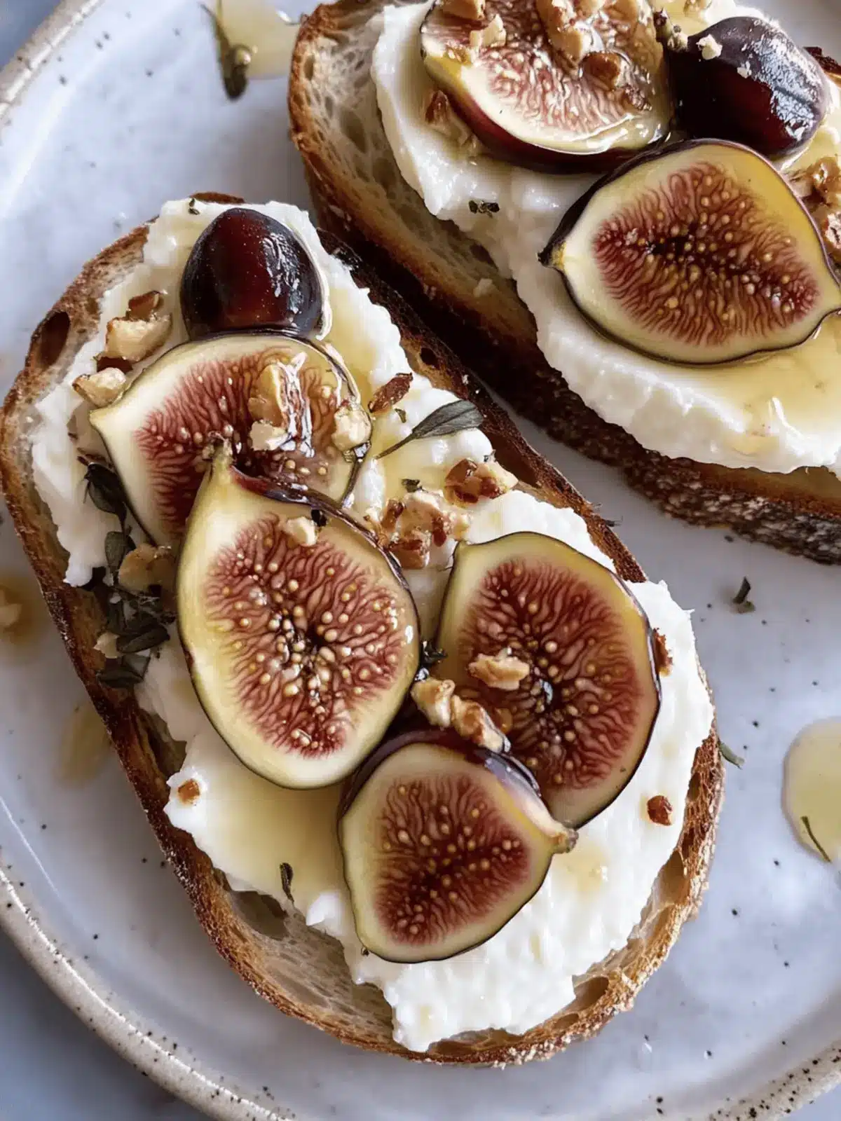 Irresistible Whipped Goat Cheese Fig Toast with Crunchy Walnuts 4 Whipped Goat Cheese Fig Toast