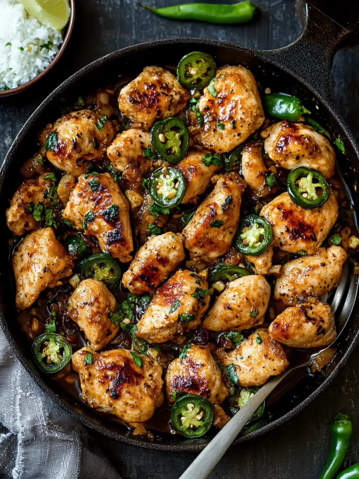 Spicy Jalapeno Chicken Skillet That'll Ignite Your Tastebuds 2 Jalapeno Chicken
