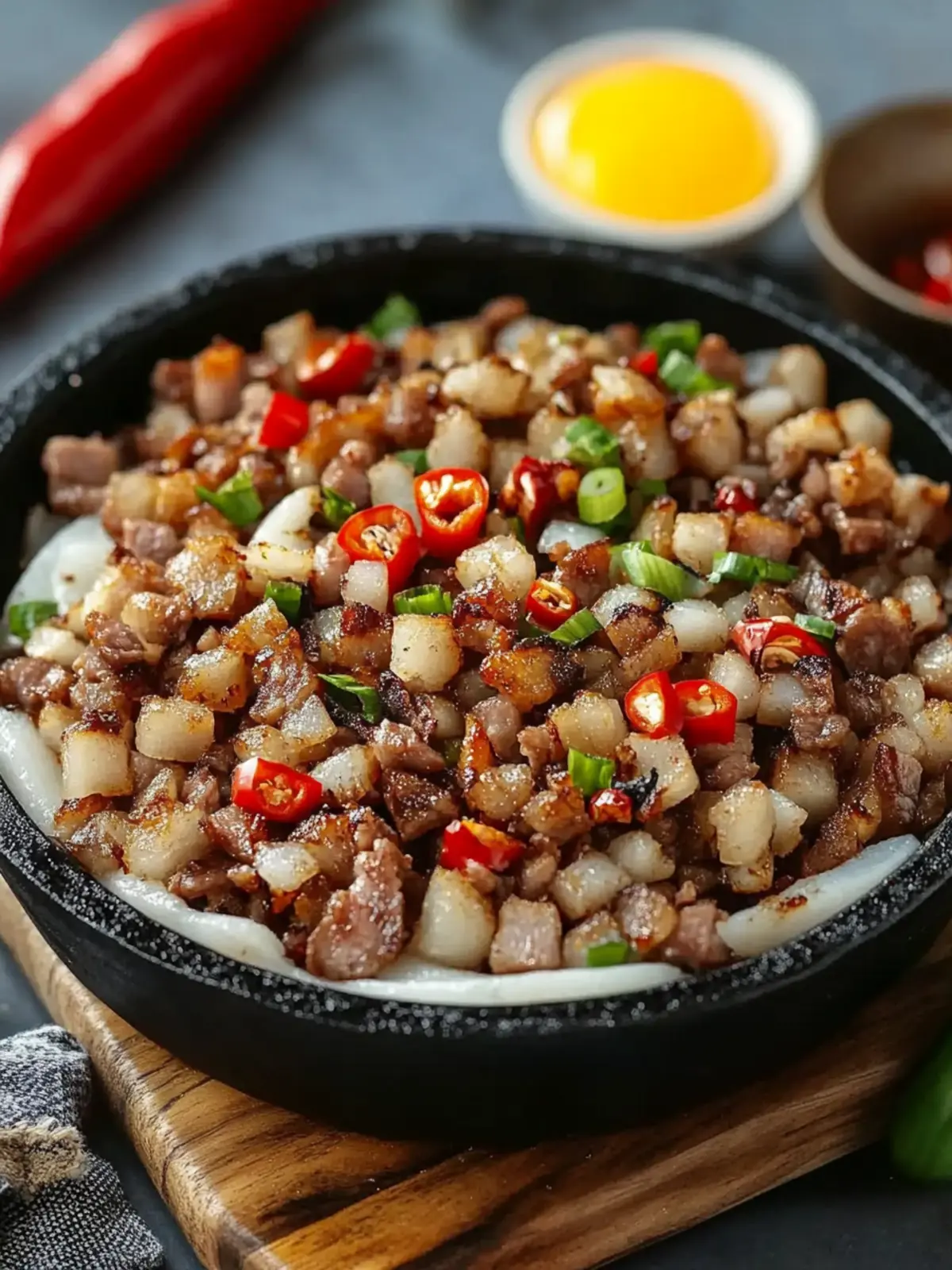 Crispy Pork Sisig Delight: Your Ultimate Flavor Bomb Recipe 2 Crispy Pork Sisig