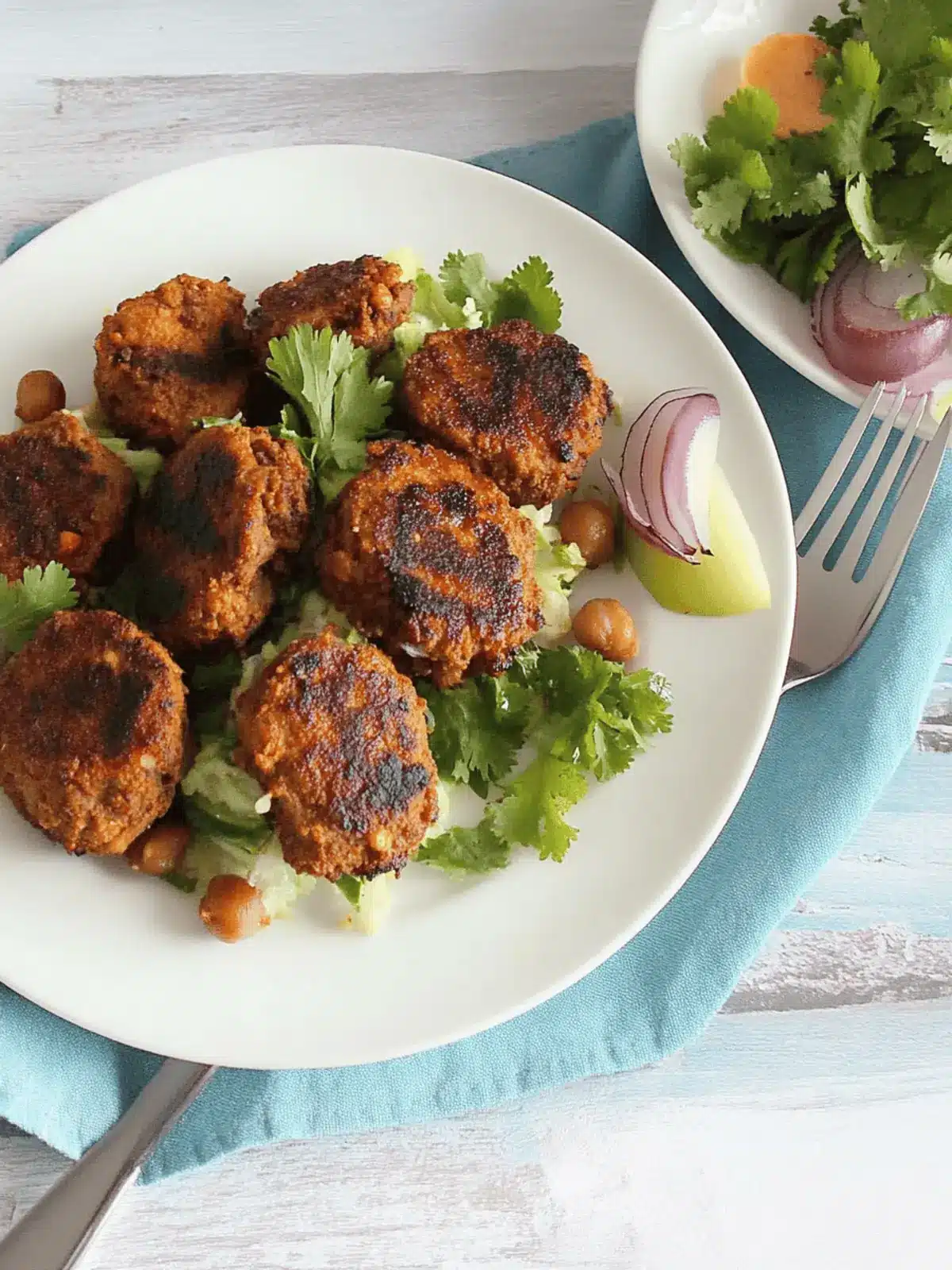 Savory Pakistani Ground Beef and Chickpea Kabab Delight 4 Savory Pakistani Ground Beef and Chickpea Kabab Delight