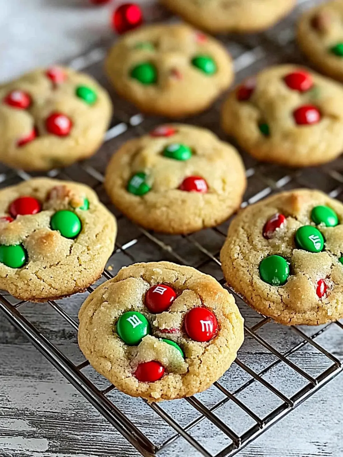 Christmas M&M Cookies That Bring Joy to Your Holidays 3 Christmas M&M Cookies