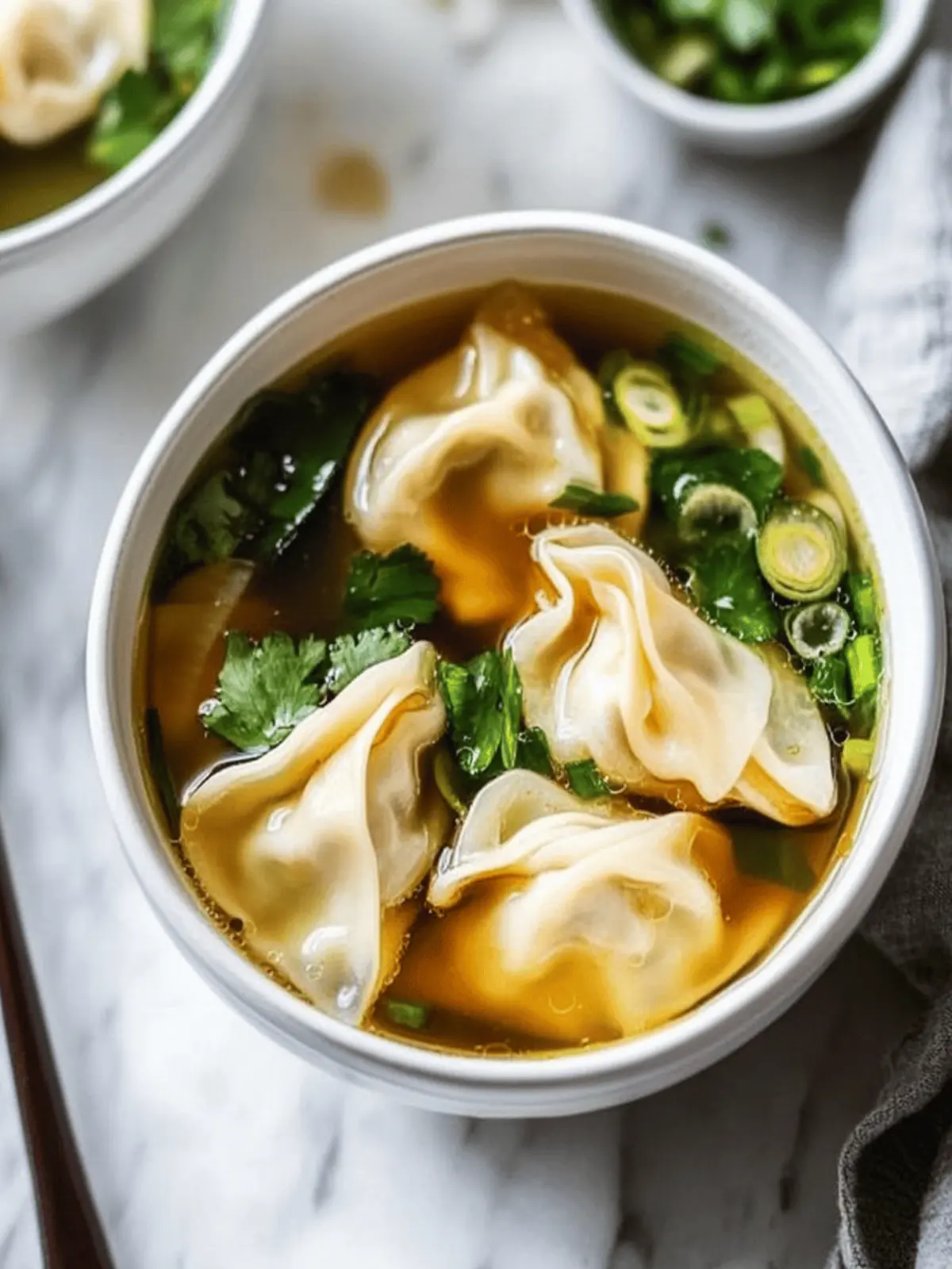 Easy Wonton Soup in 15 Minutes Comfort in a Bowl 2 Easy Wonton Soup