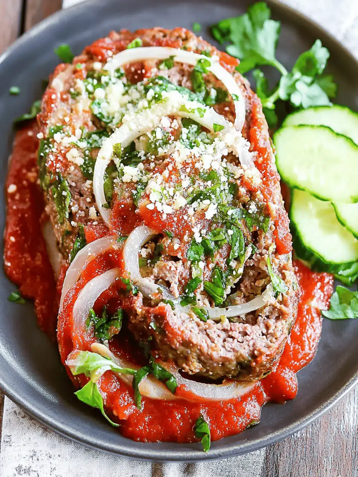 Sicilian Meatloaf: Comfort Food with a Delicious Twist 3 Sicilian Meatloaf