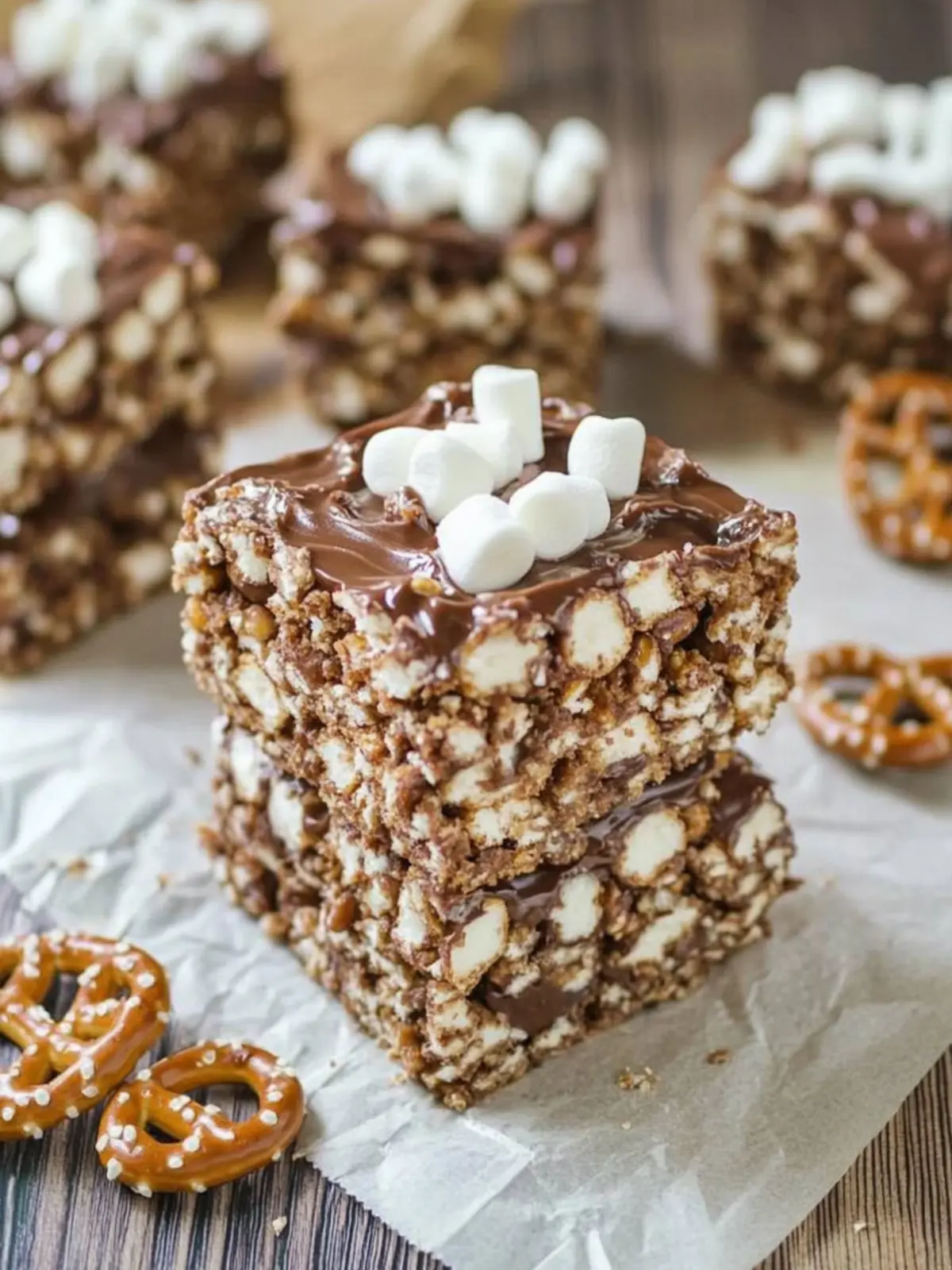 Nutella Marshmallow Pretzel Bars: Your New Favorite Treat 2 Nutella Marshmallow Pretzel Bars