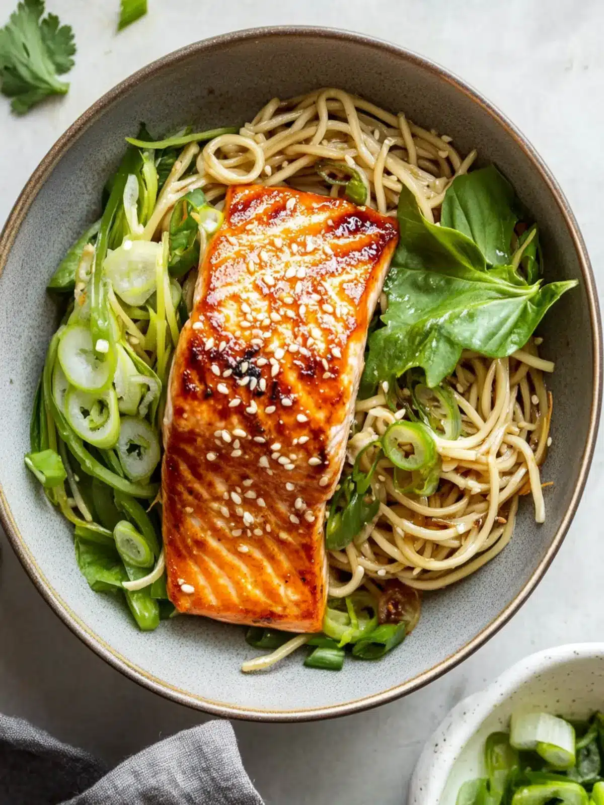 Miso Salmon with Garlic Noodles: A Flavorful Homemade Delight 2 Miso Salmon with Garlic Noodles