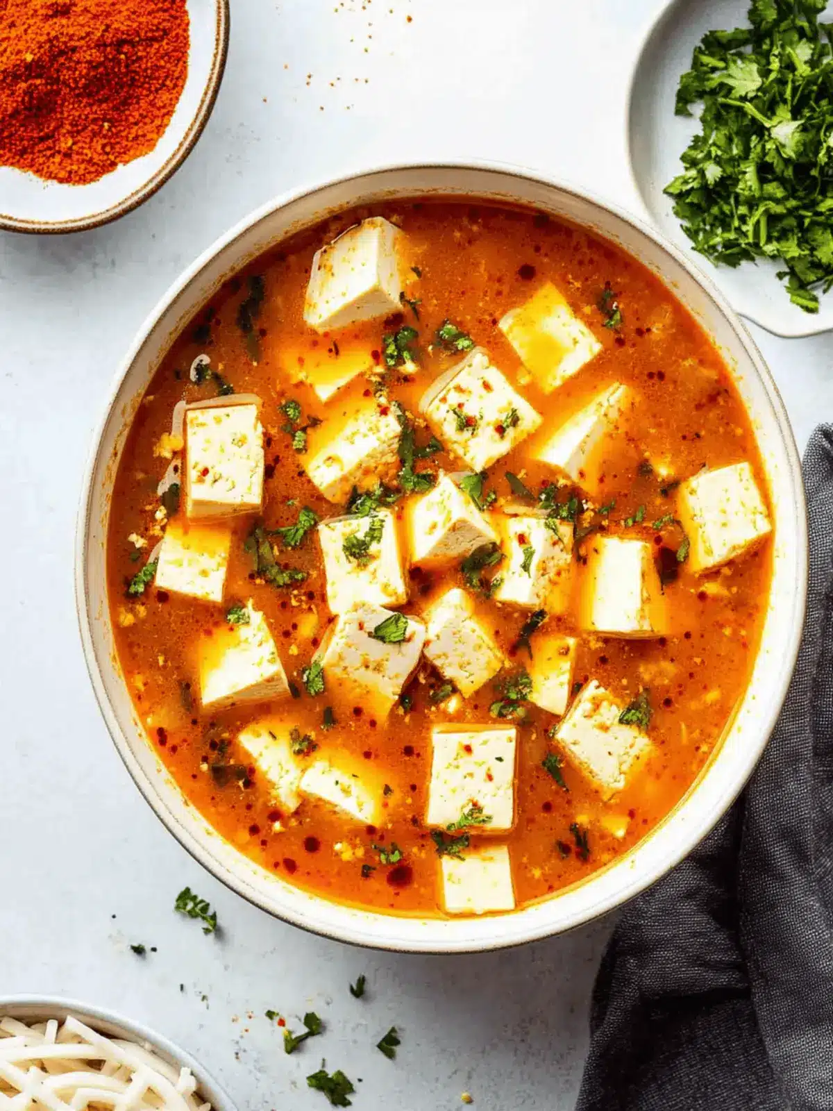 Savory Quick Spicy Silken Tofu Stir-Fry Delight 2 Quick Spicy Silken Tofu
