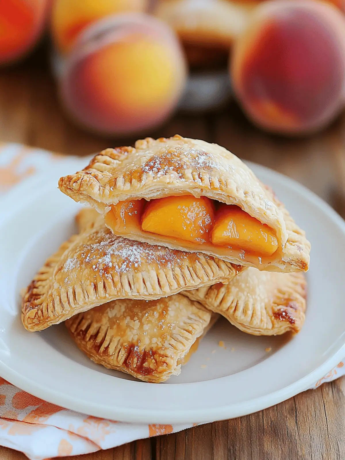 Peach Hand Pies: Your New Favorite Summer Snack Delight 2 Peach Hand Pies