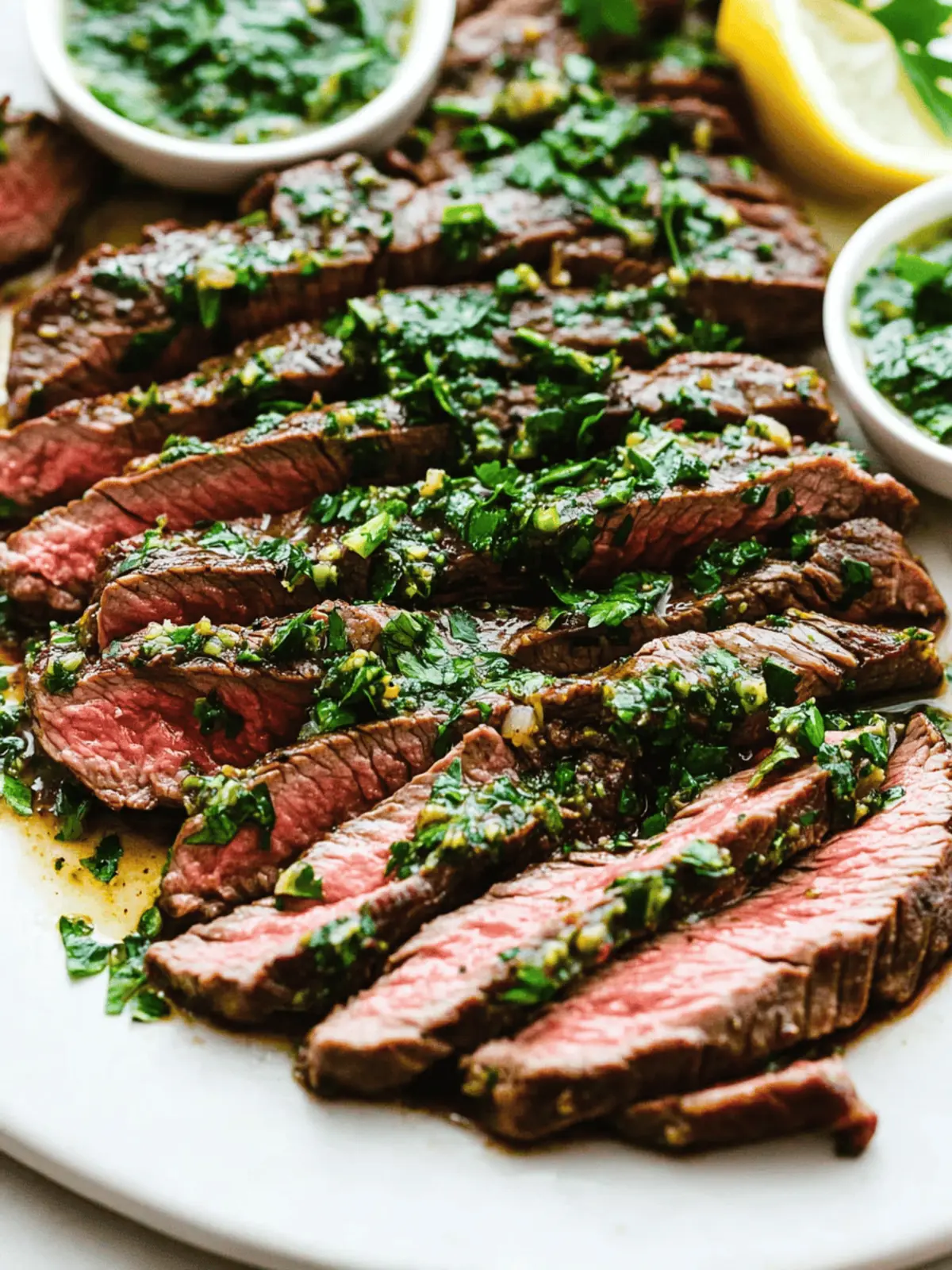 Savor Juicy Skirt Steak with Homemade Chimichurri Sauce 4 Savor Juicy Skirt Steak with Homemade Chimichurri Sauce