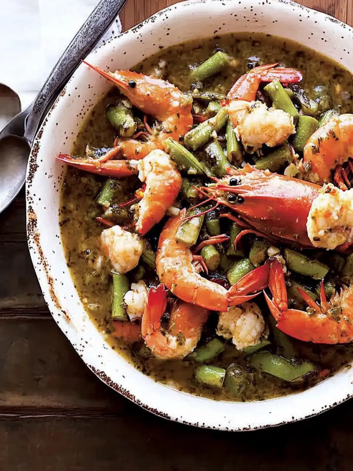 Leah Chase's Okra Gumbo with Blue Crabs and Shrimp Magic 2 Leah Chase's Okra Gumbo with Blue Crabs and Shrimp