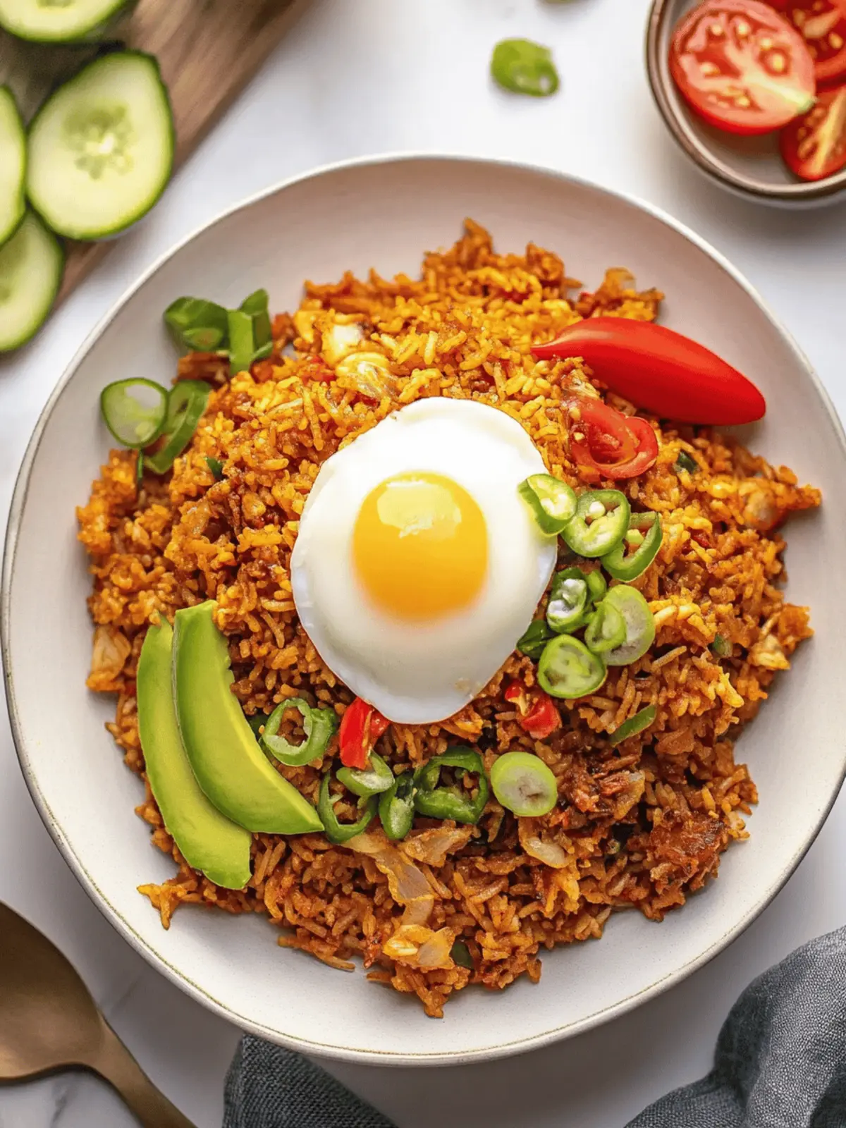 Savory Nasi Goreng: Quick & Easy Indonesian Fried Rice 4 Nasi Goreng (Indonesian Fried Rice)
