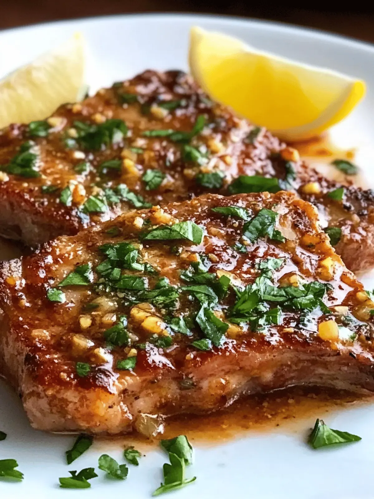 Savor the Flavor: Easy Sicilian Pork Chops Recipe 3 Sicilian Pork Chops
