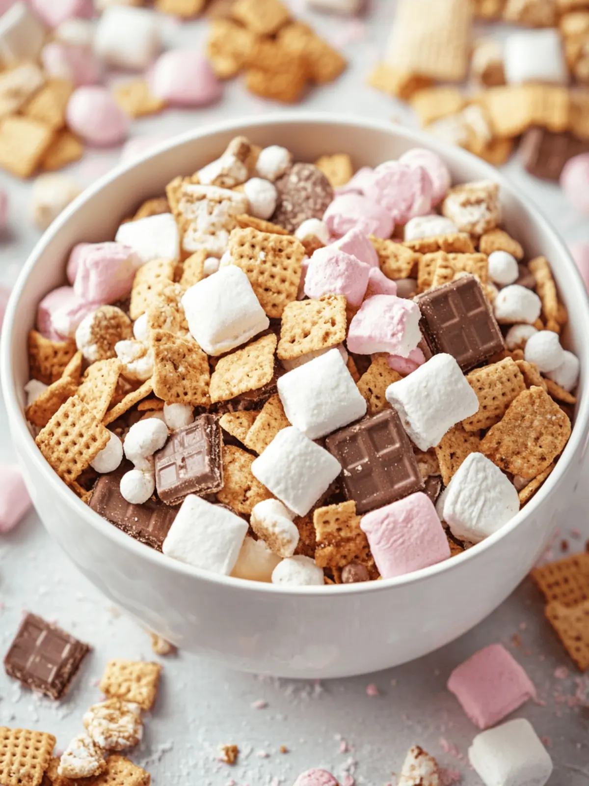 S'mores Snack Mix: Quick, No-Bake Treat for Sweet Cravings 4 S'mores Snack Mix: Quick, No-Bake Treat for Sweet Cravings