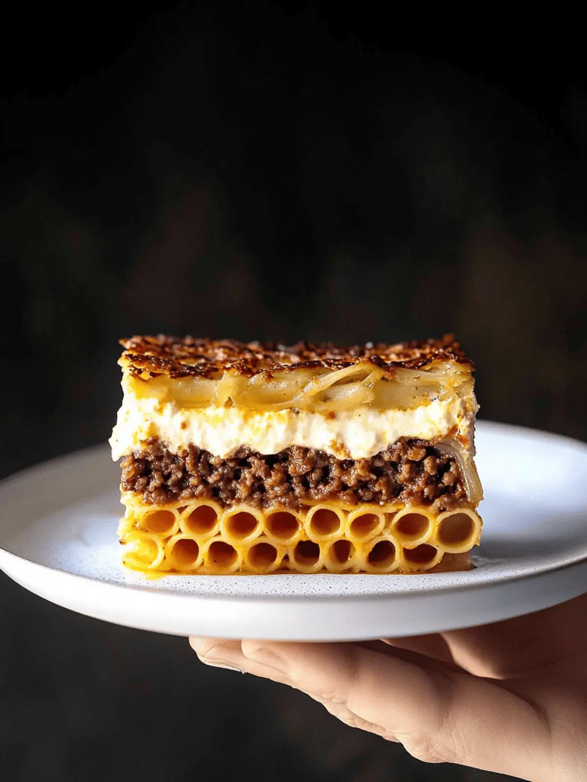 Greek Pastitsio: Comforting Baked Pasta with Creamy B chamel 2 Greek Pastitsio