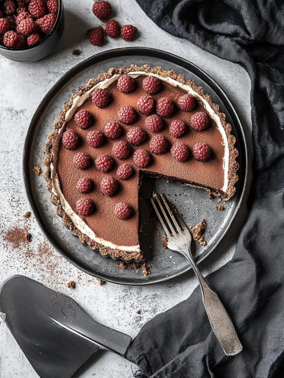 Indulge in Chocolate Coffee Mascarpone Tart Bliss 4 Chocolate Coffee Mascarpone Tart