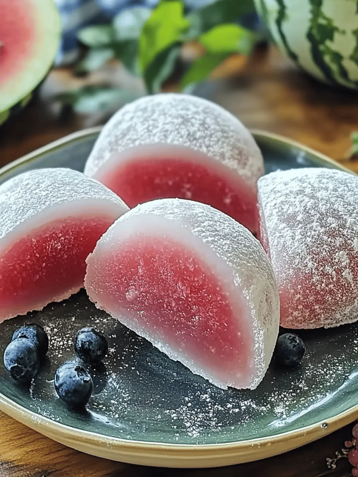 Irresistible Watermelon Mochi: A Fun Twist on a Classic! 3 Irresistible Watermelon Mochi: A Fun Twist on a Classic!