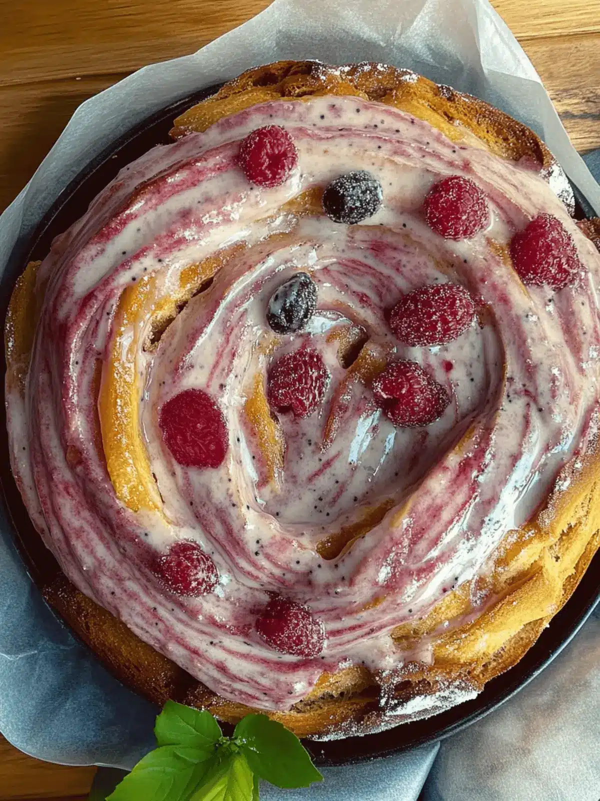 Giant Raspberry Lemon Poppyseed Morning Bun You ll Crave 2 Giant Raspberry Lemon Poppyseed Morning Bun