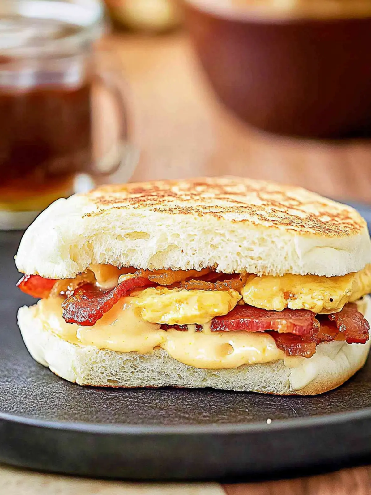 Starbucks Bacon & Gouda Breakfast Sandwich Made at Home 2 Starbucks Bacon & Gouda Breakfast Sandwich