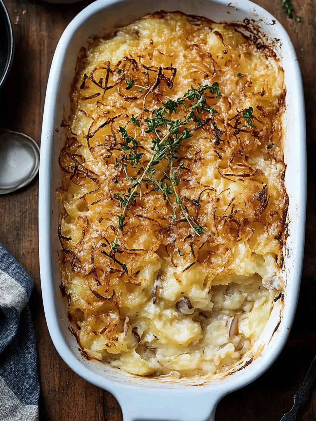 Decadent French Onion Funeral Potatoes You Can t Resist 4 French Onion Funeral Potatoes