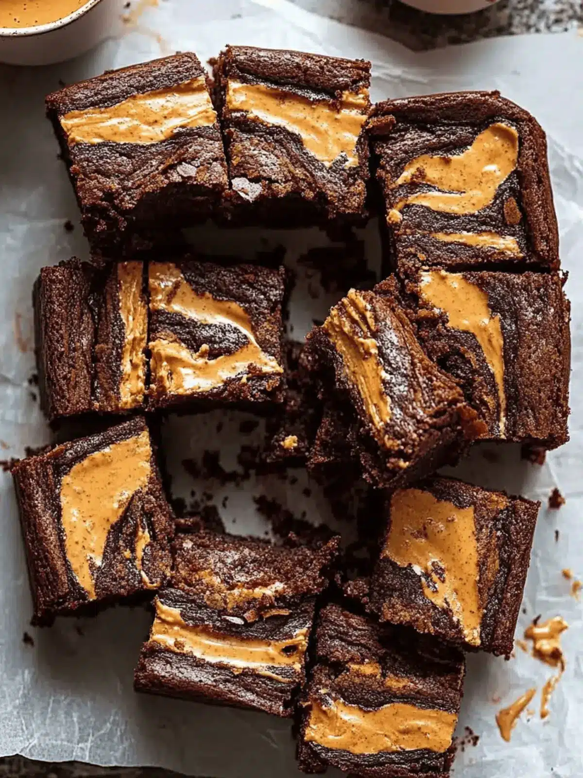 Peanut Butter Stuffed Brownies That Will Melt Your Heart 2 Peanut Butter Stuffed Brownies