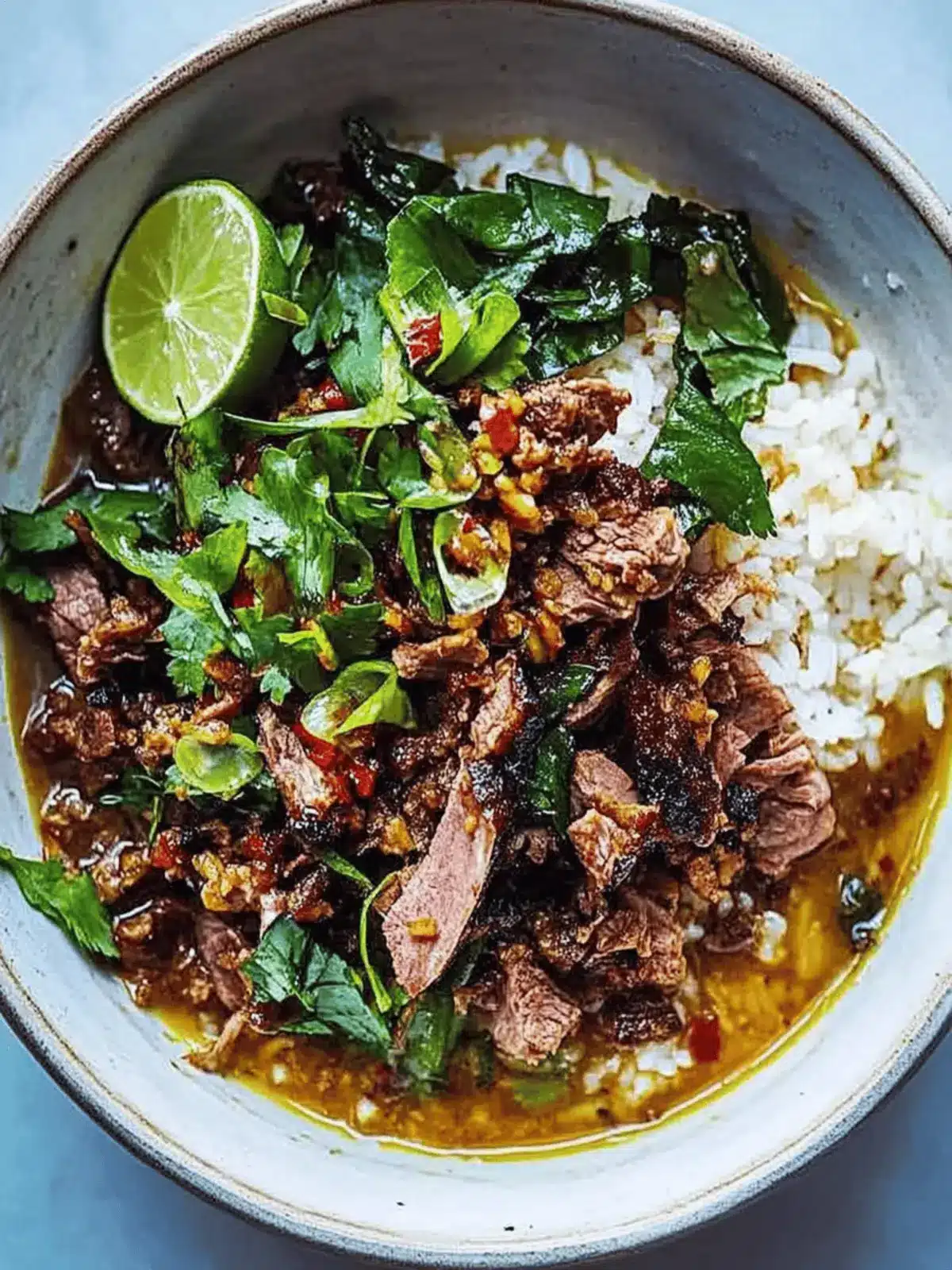 Crispy Cumin Lamb with Brothy Rice for Cozy Dinner Bliss 3 Crispy Cumin Lamb with Brothy Rice for Cozy Dinner Bliss