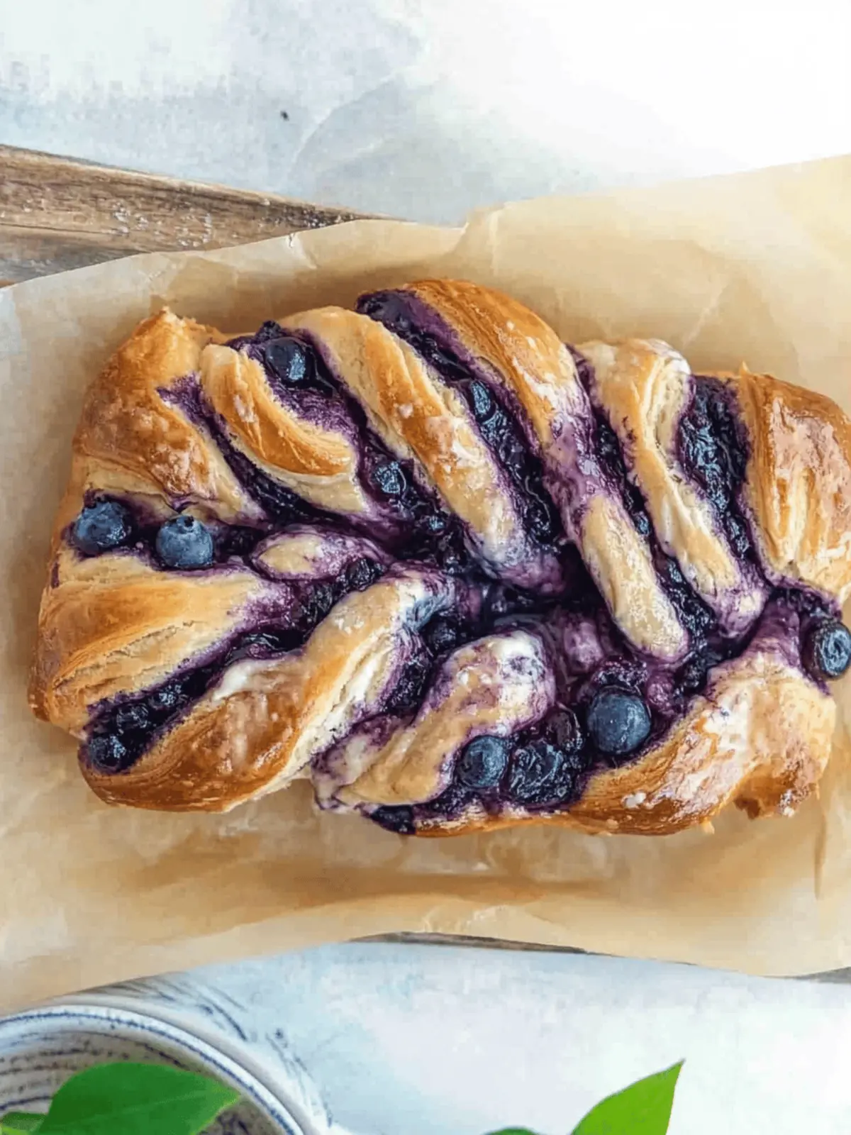 Blueberry Cream Cheese Babka: A Sweet Start to Your Day 2 Blueberry Cream Cheese Babka