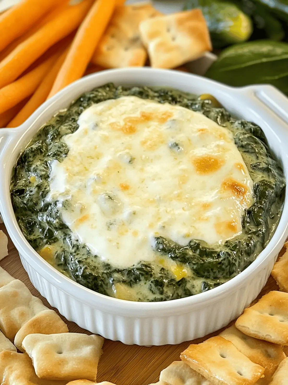 Creamy Greek Yogurt Spinach Dip That Everyone Will Love 3 Greek Yogurt Spinach Dip