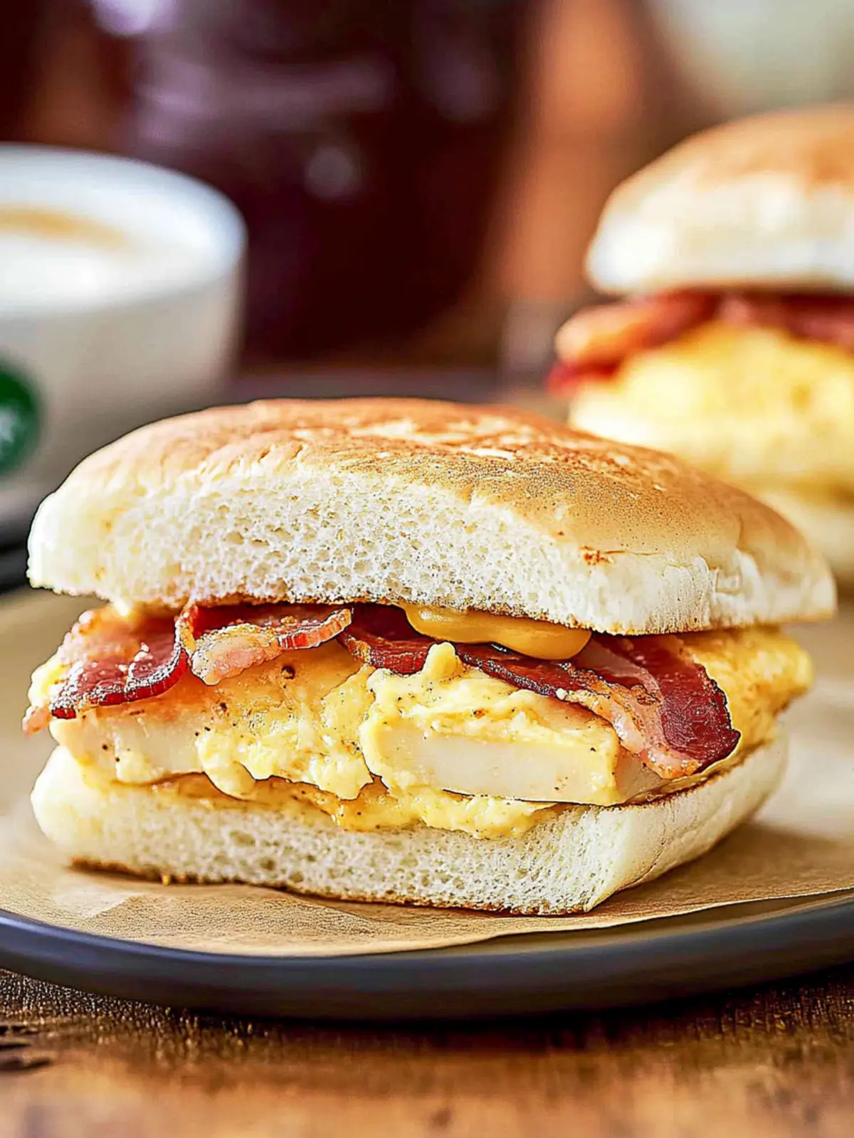 Starbucks Bacon & Gouda Breakfast Sandwich Made at Home 3 Starbucks Bacon & Gouda Breakfast Sandwich