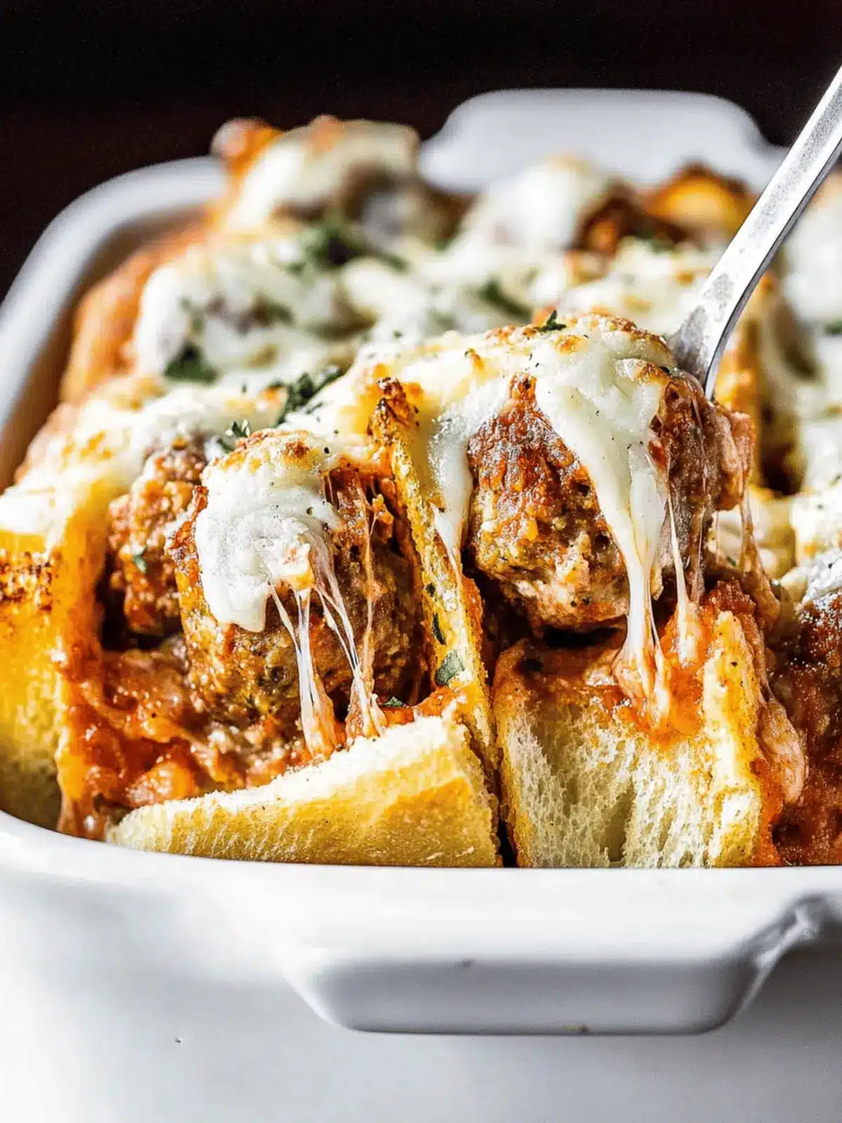 Mouthwatering Meatball Sub Casserole Perfect for Family Nights 2 Mouthwatering Meatball Sub Casserole Perfect for Family Nights