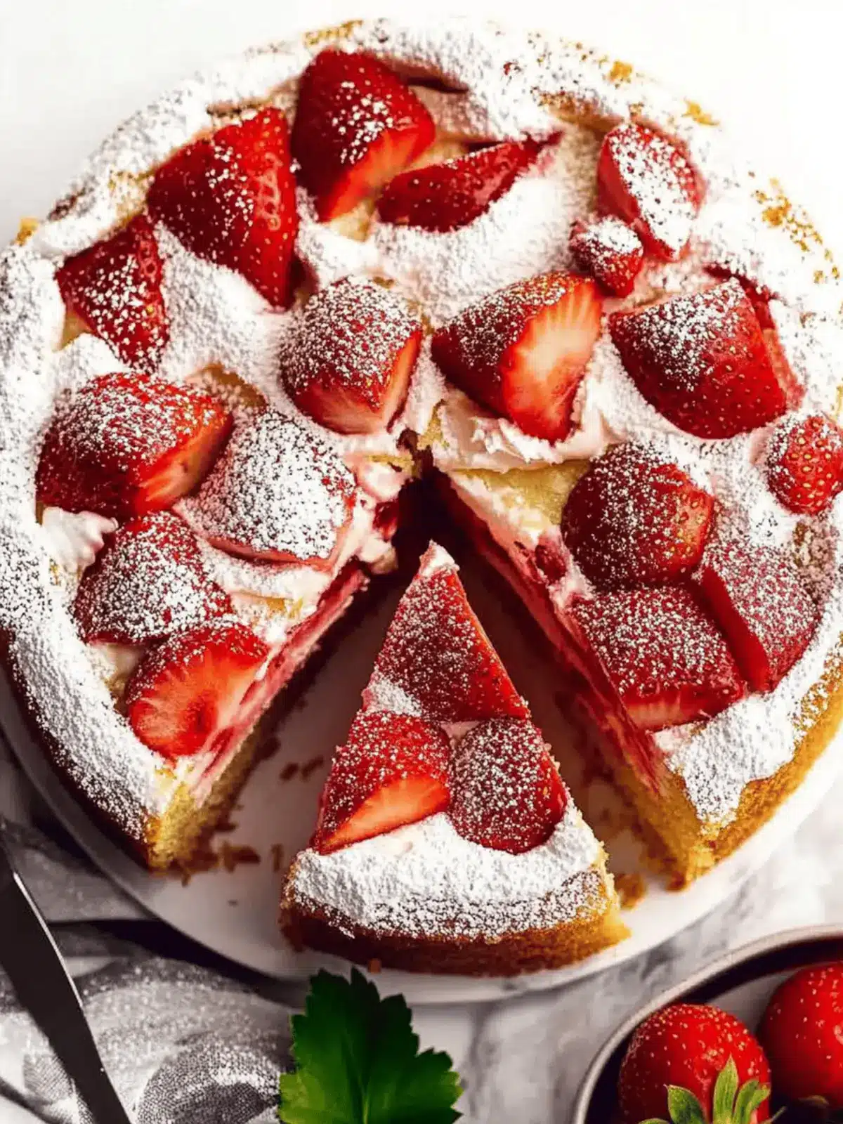 Easy Strawberry Cake Recipe That Bursts with Fresh Flavor 2 Strawberry Cake