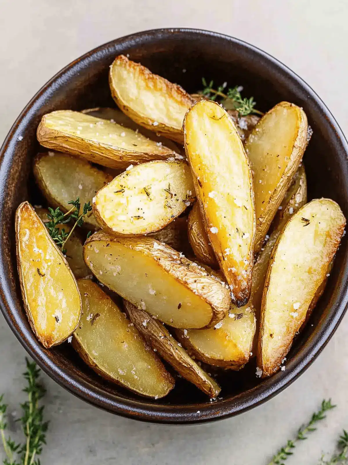 Savory Salt and Vinegar Fingerling Potatoes for a Crunchy Treat 3 Salt and Vinegar Fingerling Potatoes