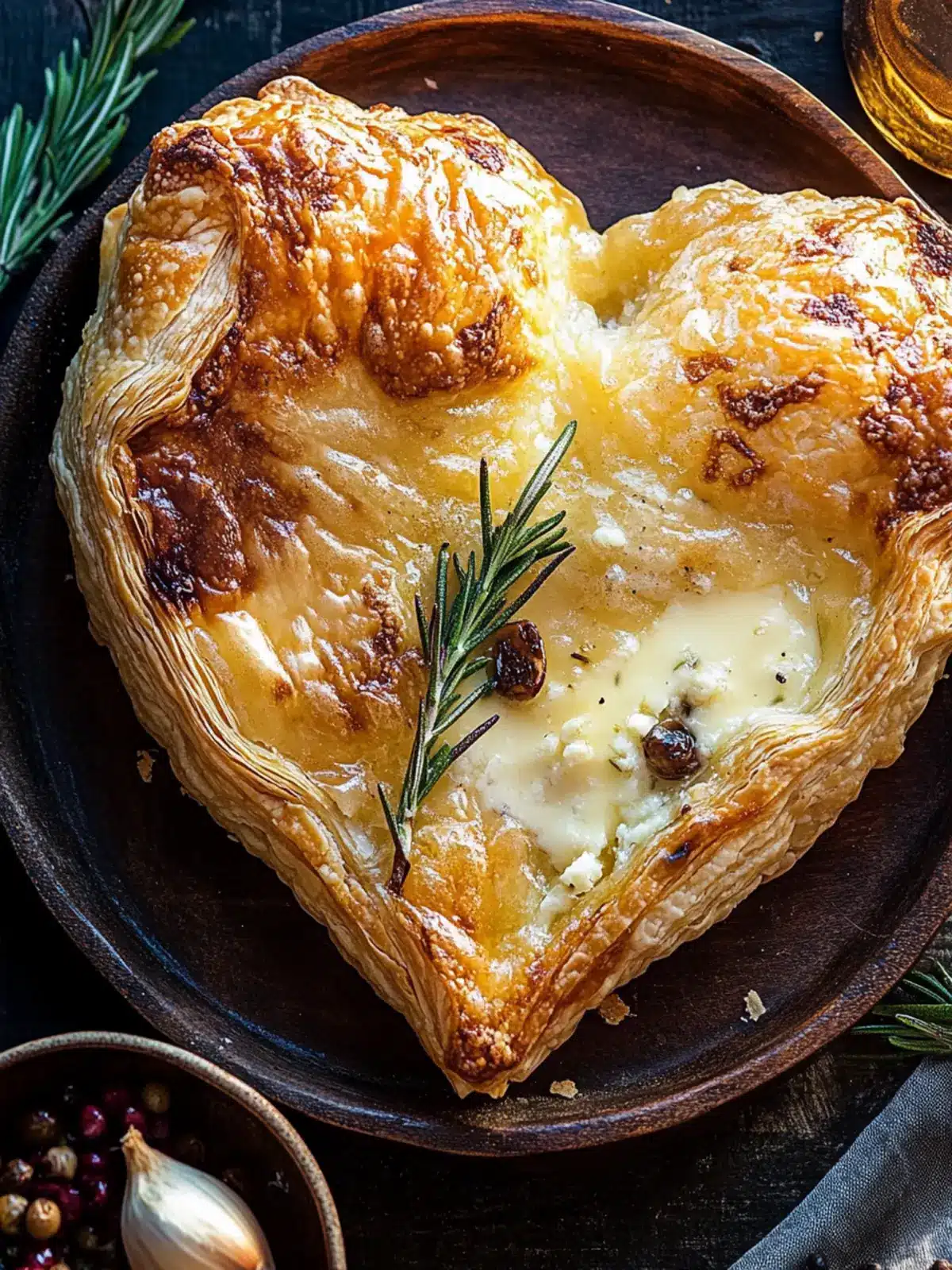 Irresistible Baked Gruy ¨re in Pastry with Rosemary & Garlic 3 Baked Gruy ¨re in Pastry with Rosemary and Garlic