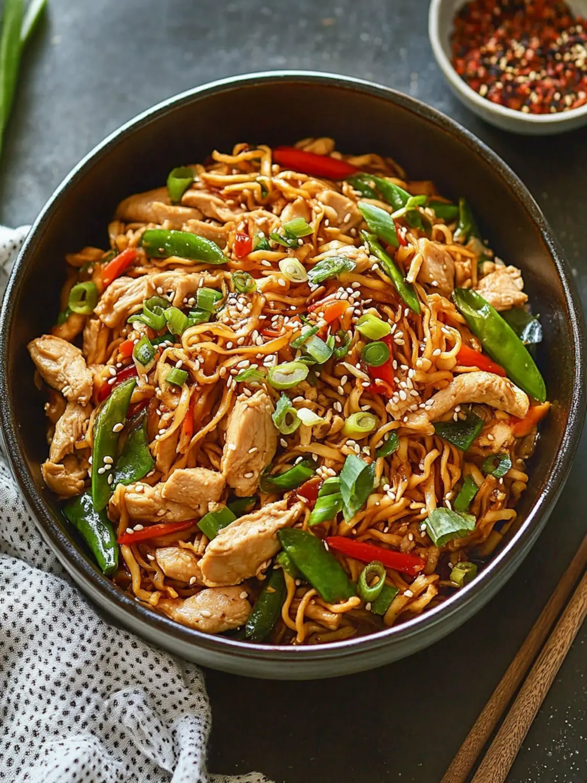 Delicious Chicken Lo Mein That'll Beat Takeout Any Day 2 Chicken Lo Mein