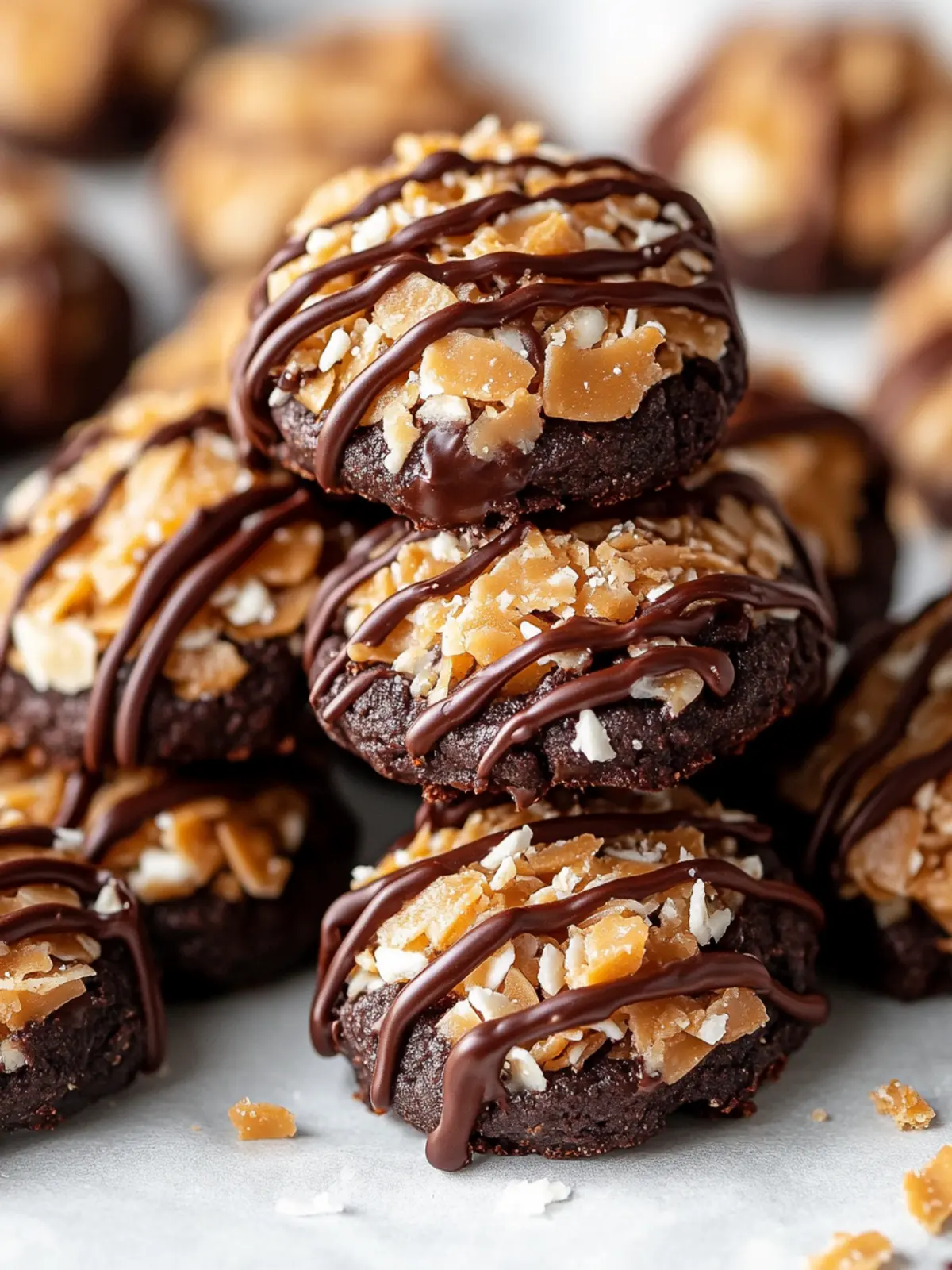 No-Bake Samoa Cookies: The Easiest Indulgence You'll Love 2 No-Bake Samoa Cookies