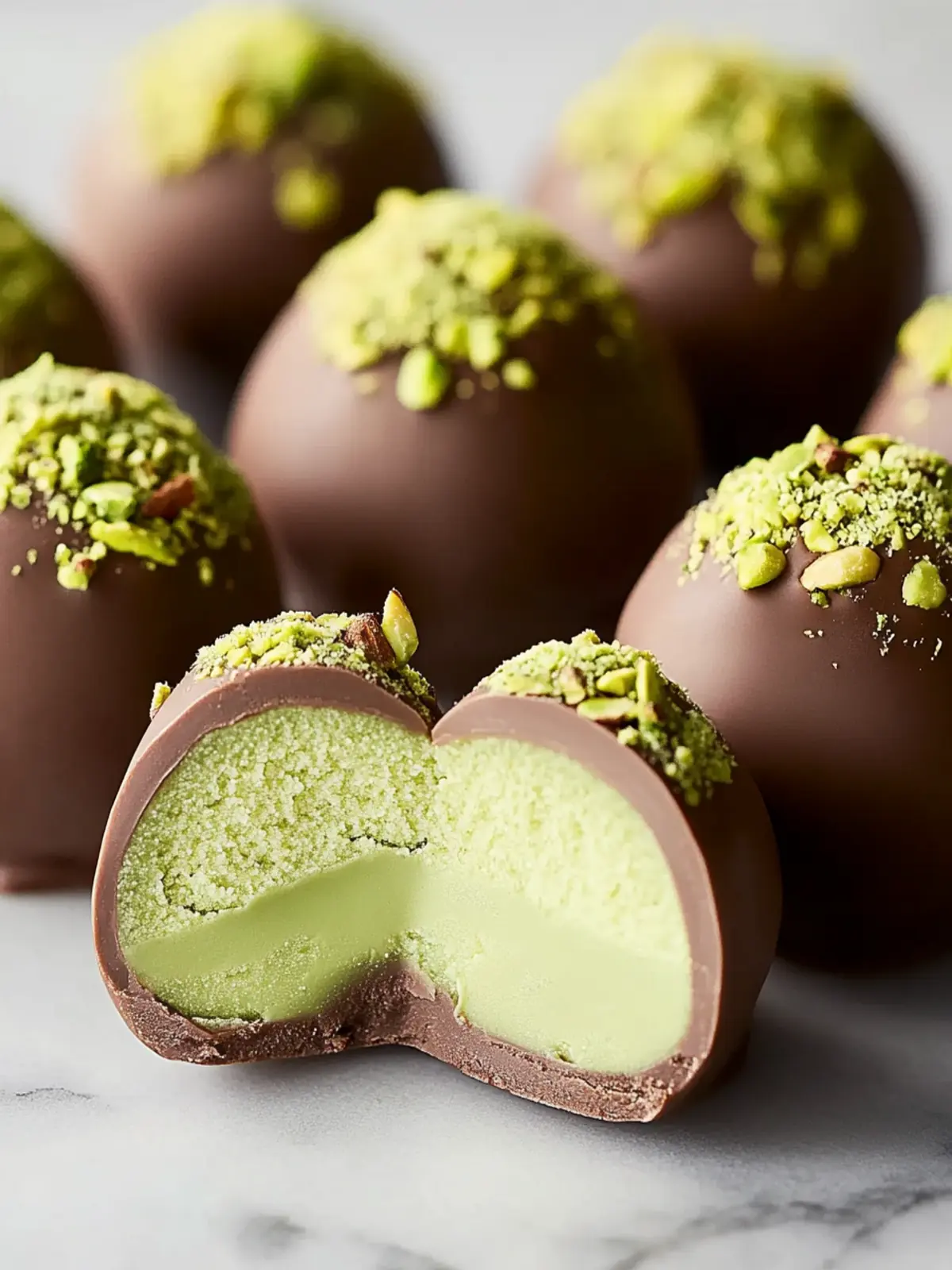 Irresistible Pistachio Ganache Truffles for Luxurious Indulgence 3 Pistachio Ganache Truffles