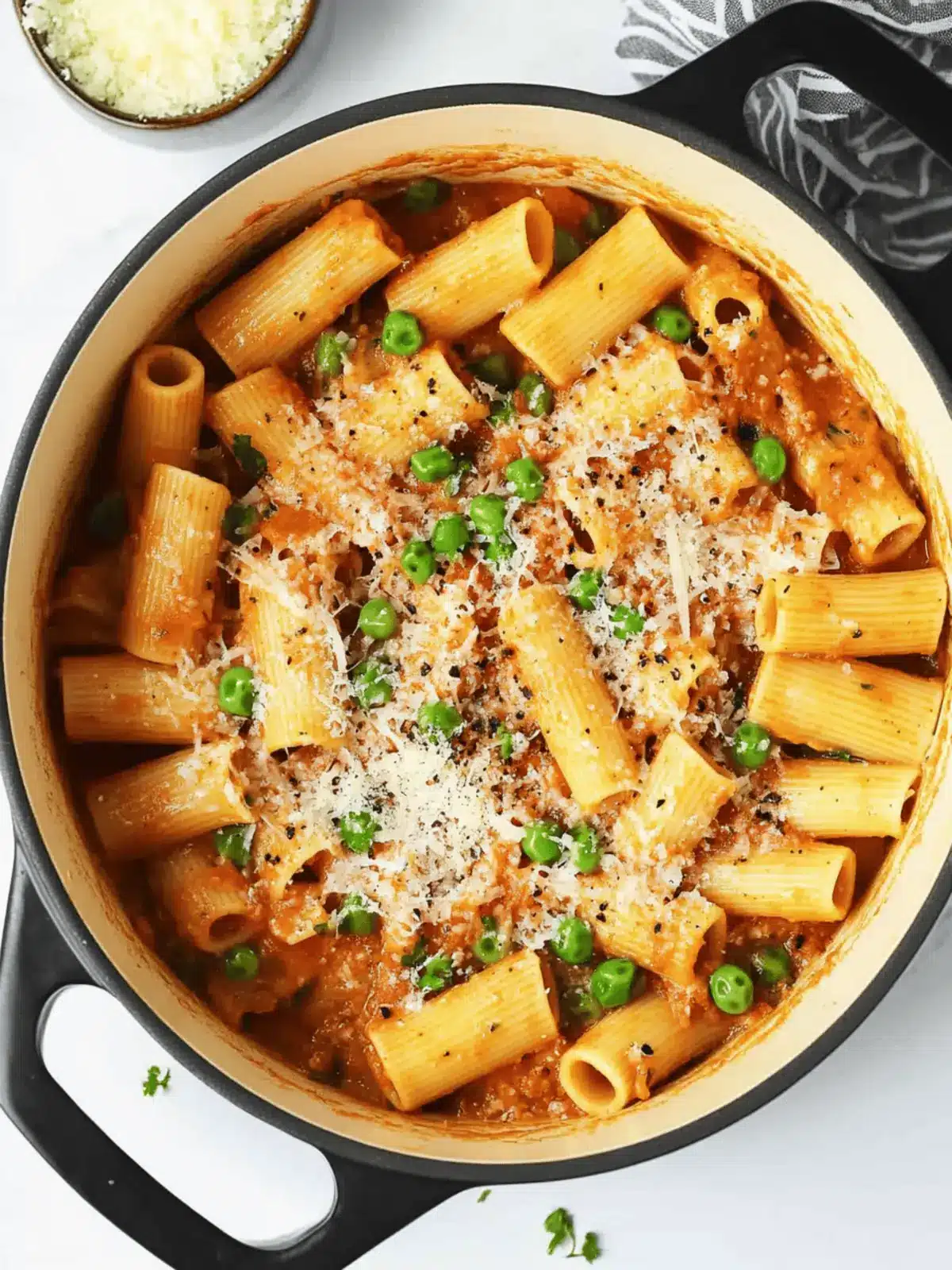 One Pot Spicy Rigatoni: Quick Comfort in Every Bite 2 One Pot Spicy Rigatoni