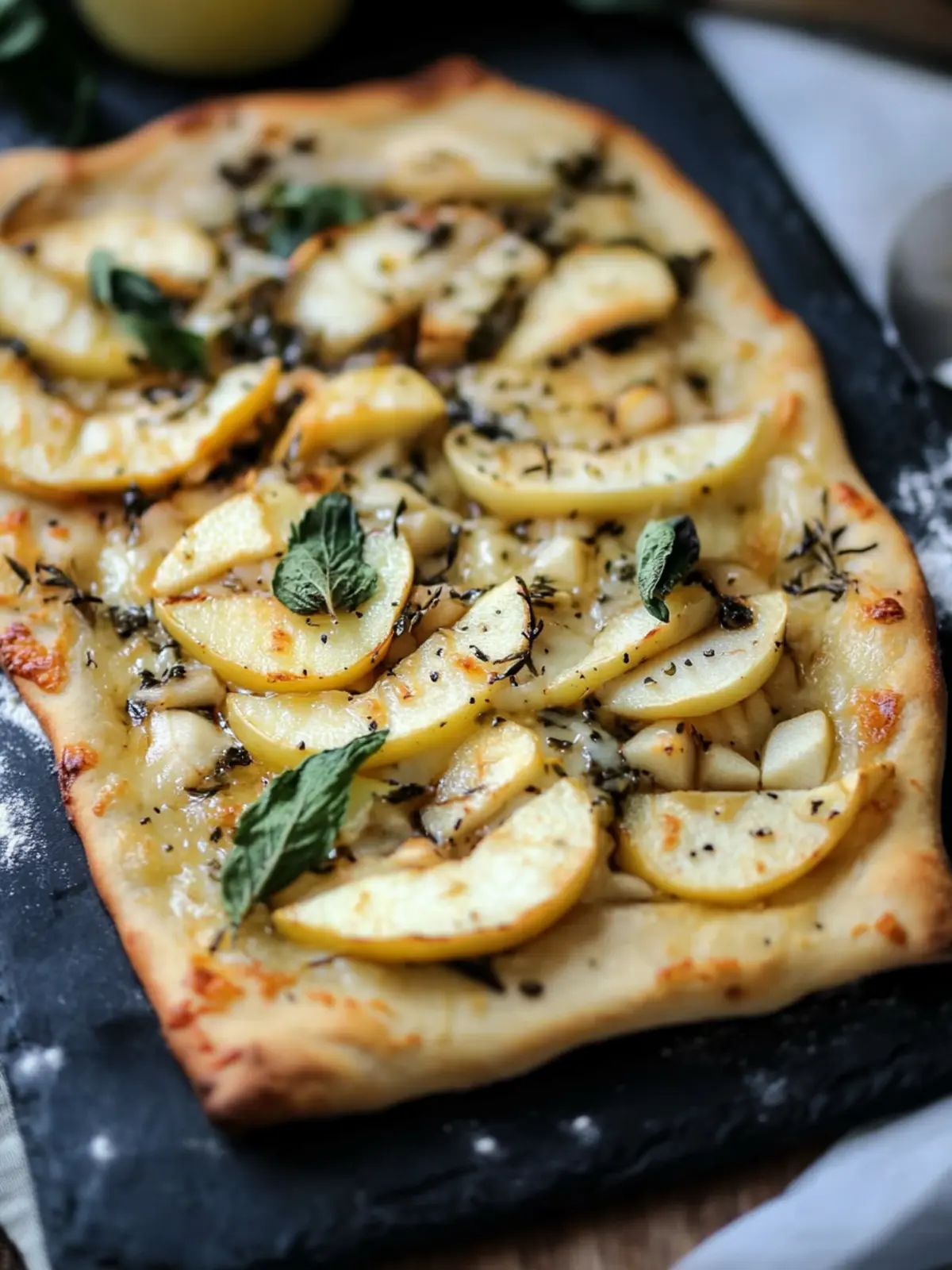 Delectable Brie and Apple Flatbread for Effortless Entertaining 2 Brie and Apple Flatbread