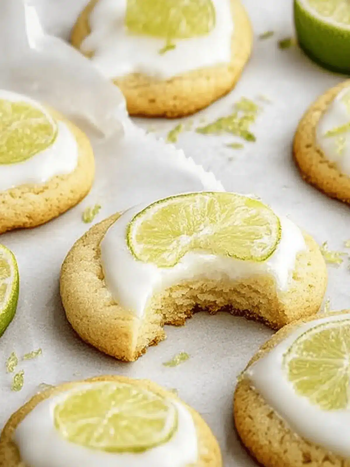 Lime Sugar Cookies: Zesty Chewy Delights Everyone Will Love 3 LIME SUGAR COOKIES