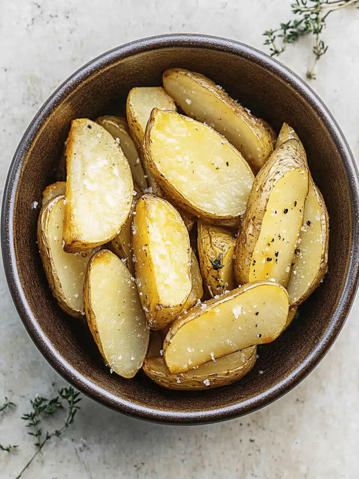 Savory Salt and Vinegar Fingerling Potatoes for a Crunchy Treat 4 Salt and Vinegar Fingerling Potatoes