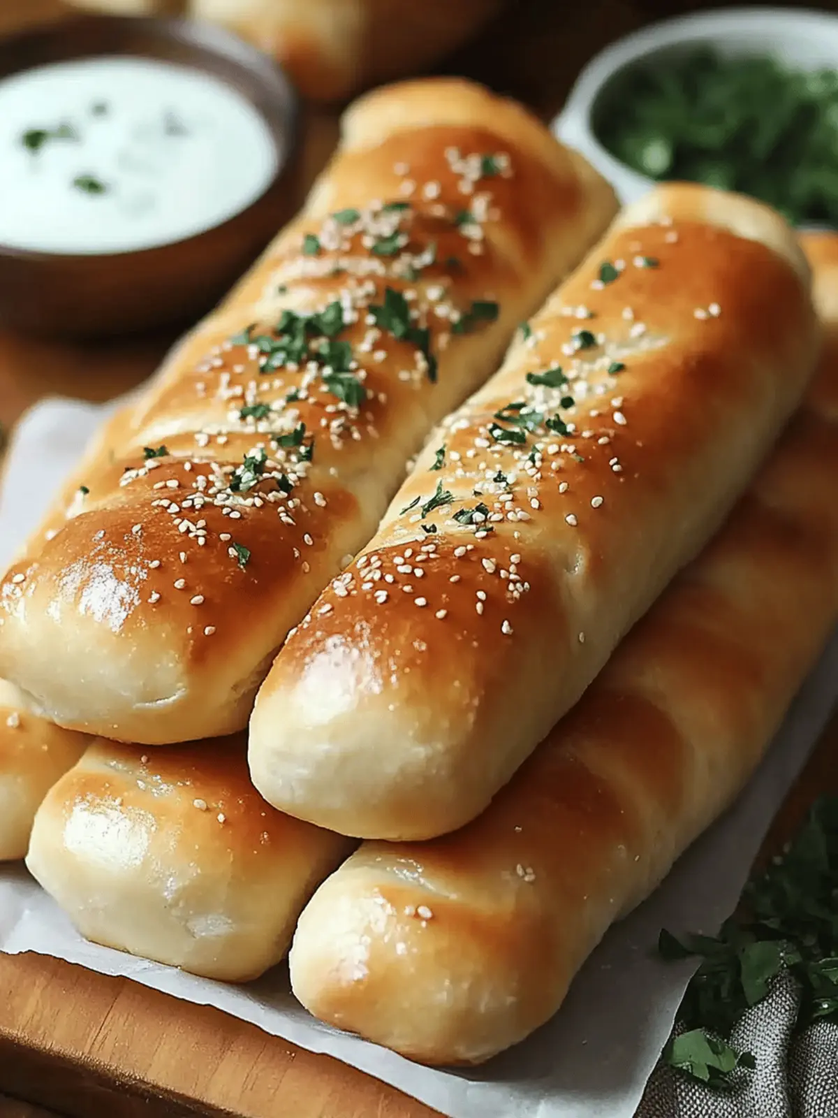 Irresistible Olive Garden Breadsticks You Can Make at Home 3 Olive Garden Breadsticks
