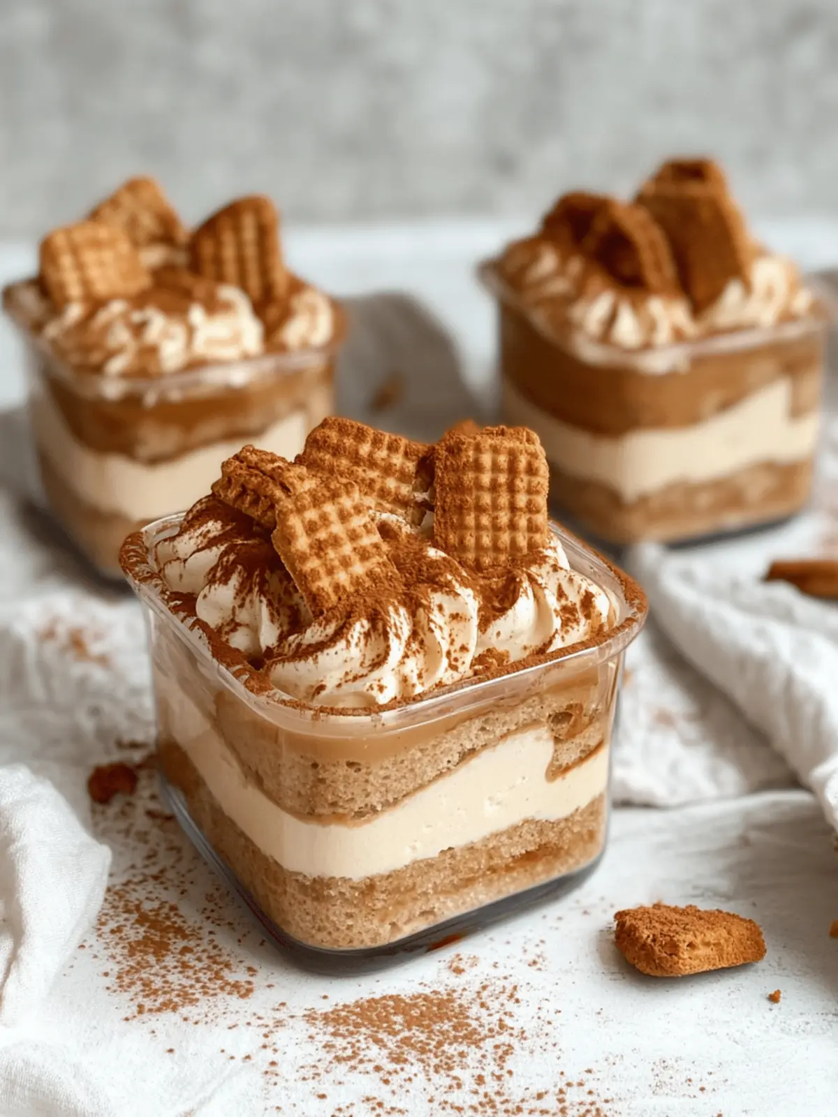 Easy Biscoff Tiramisu: No-Bake Bliss in Just 10 Minutes 4 Easy Biscoff Tiramisu