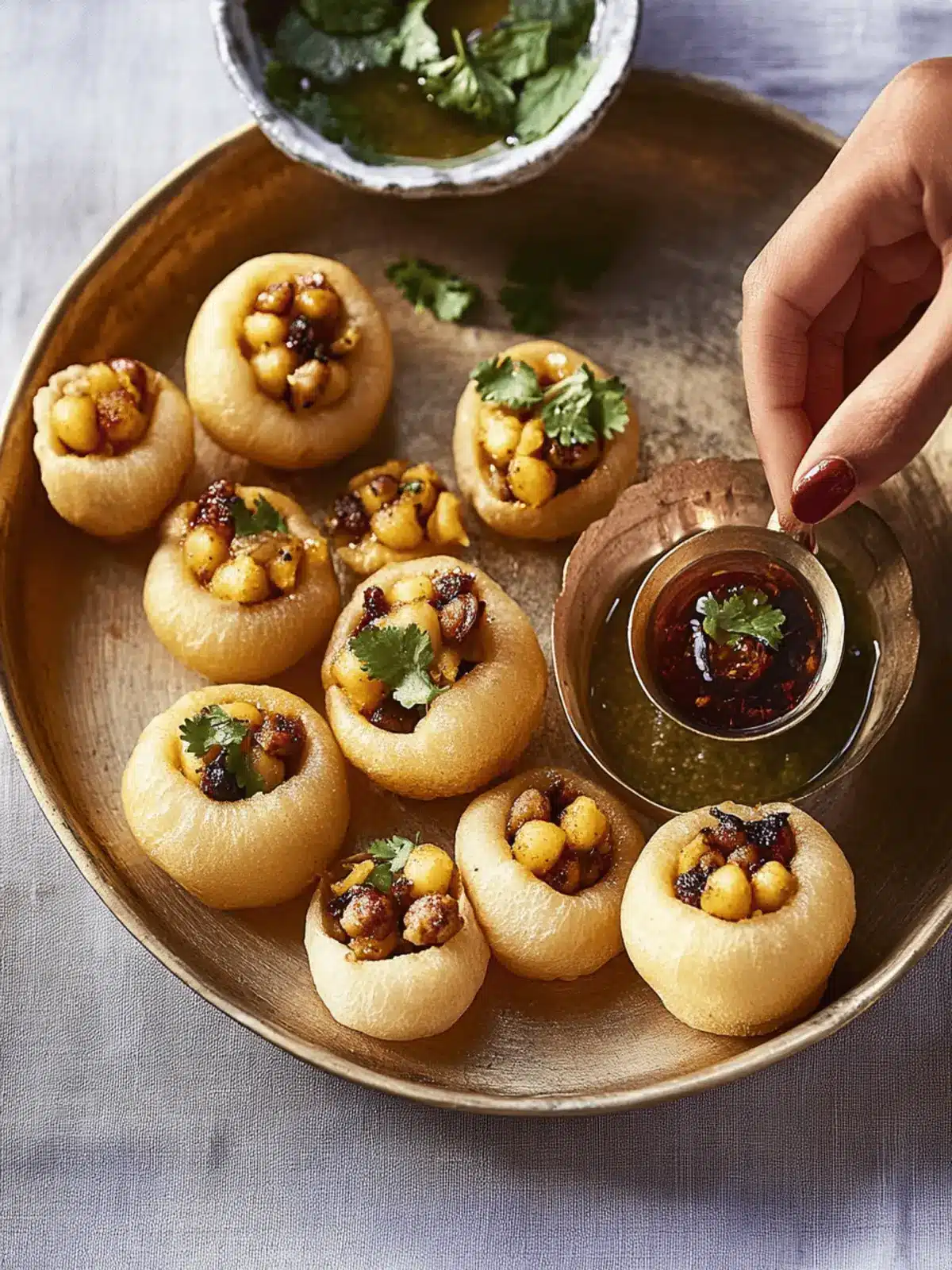 Flavor-Packed Pani Puri: Homemade Vegan Delight Awaits 2 Pani puri