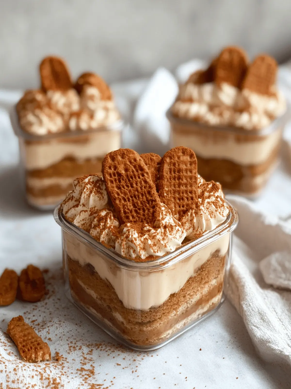 Easy Biscoff Tiramisu: No-Bake Bliss in Just 10 Minutes 3 Easy Biscoff Tiramisu