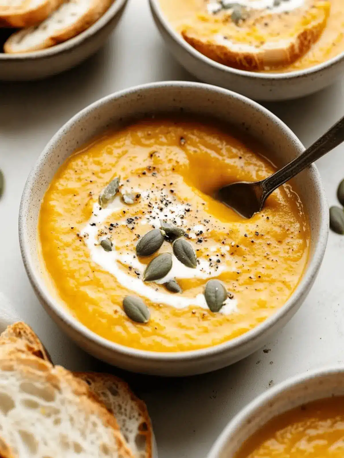 Creamy Roasted Butternut Squash Soup to Warm Your Soul 3 Roasted Butternut Squash Soup