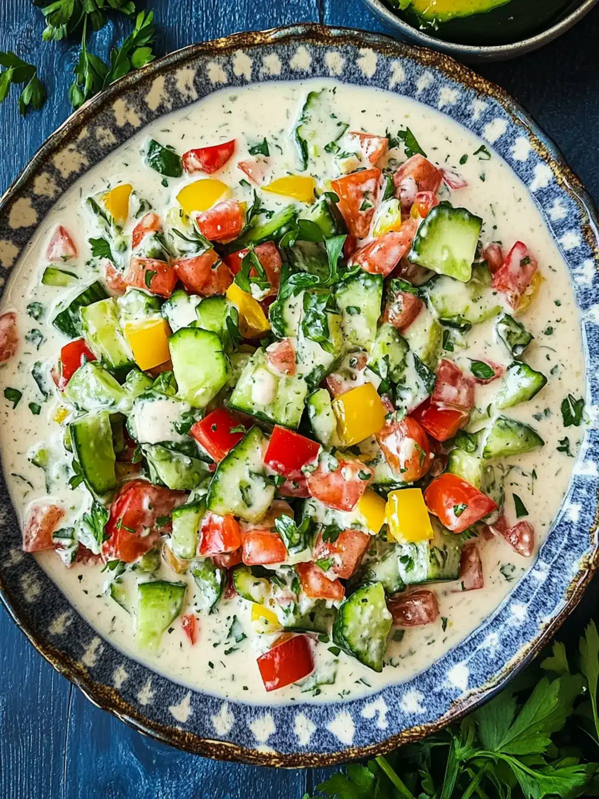 Fresh Tahini Salad: A Zesty Twist on Classic Flavor 3 Tahini Salad