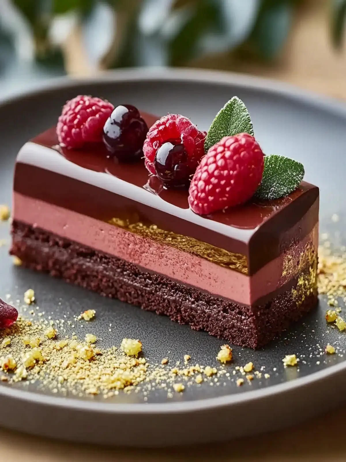 Decadent Chocolate Raspberry Entremet for Showstopper Desserts 4 Chocolate Raspberry Entremet