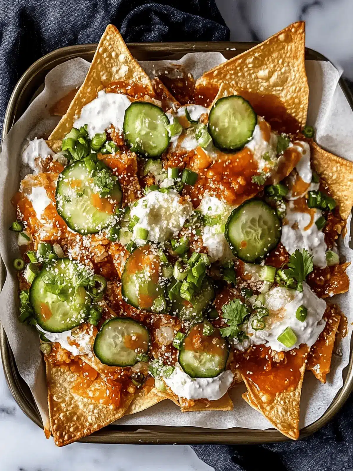 Crab Rangoon Wonton Nachos That Will Delight Your Guests 3 Crab Rangoon Wonton Nachos