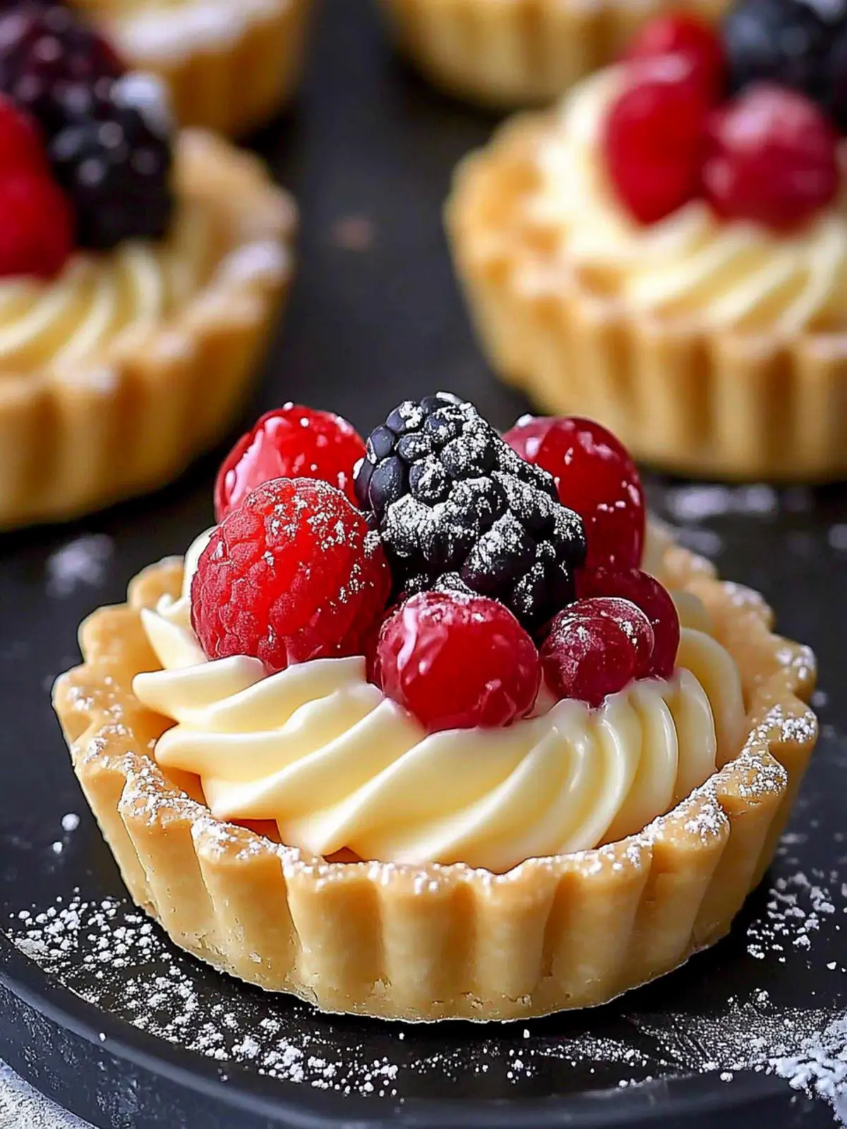 Delight Your Guests with Elegant White Chocolate Mousse Tartlets 4 Elegant White Chocolate Mousse Tartlets