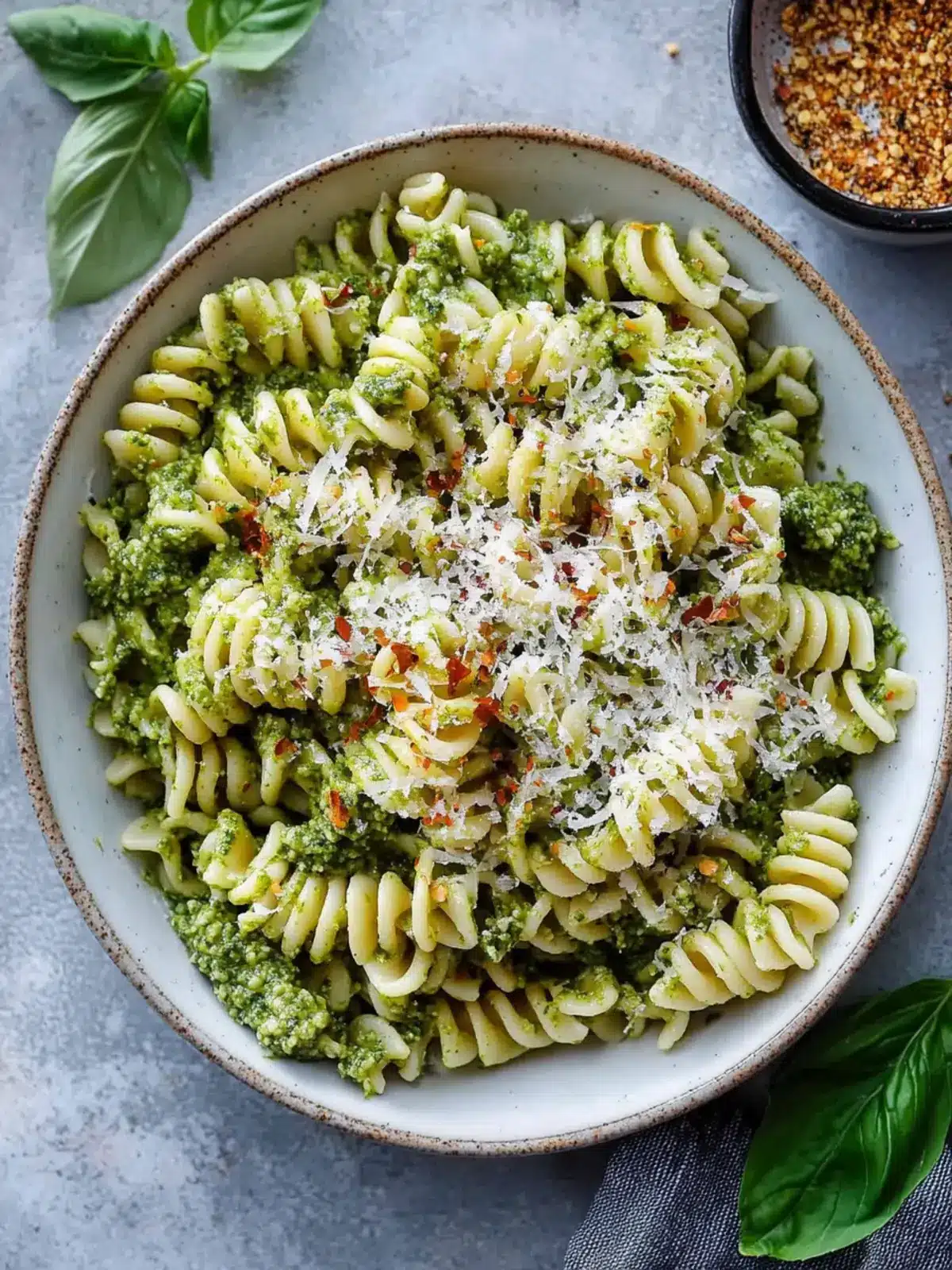 Spicy Pesto Cascatelli to Ignite Your Dinner Table Delight 2 Spicy Pesto Cascatelli
