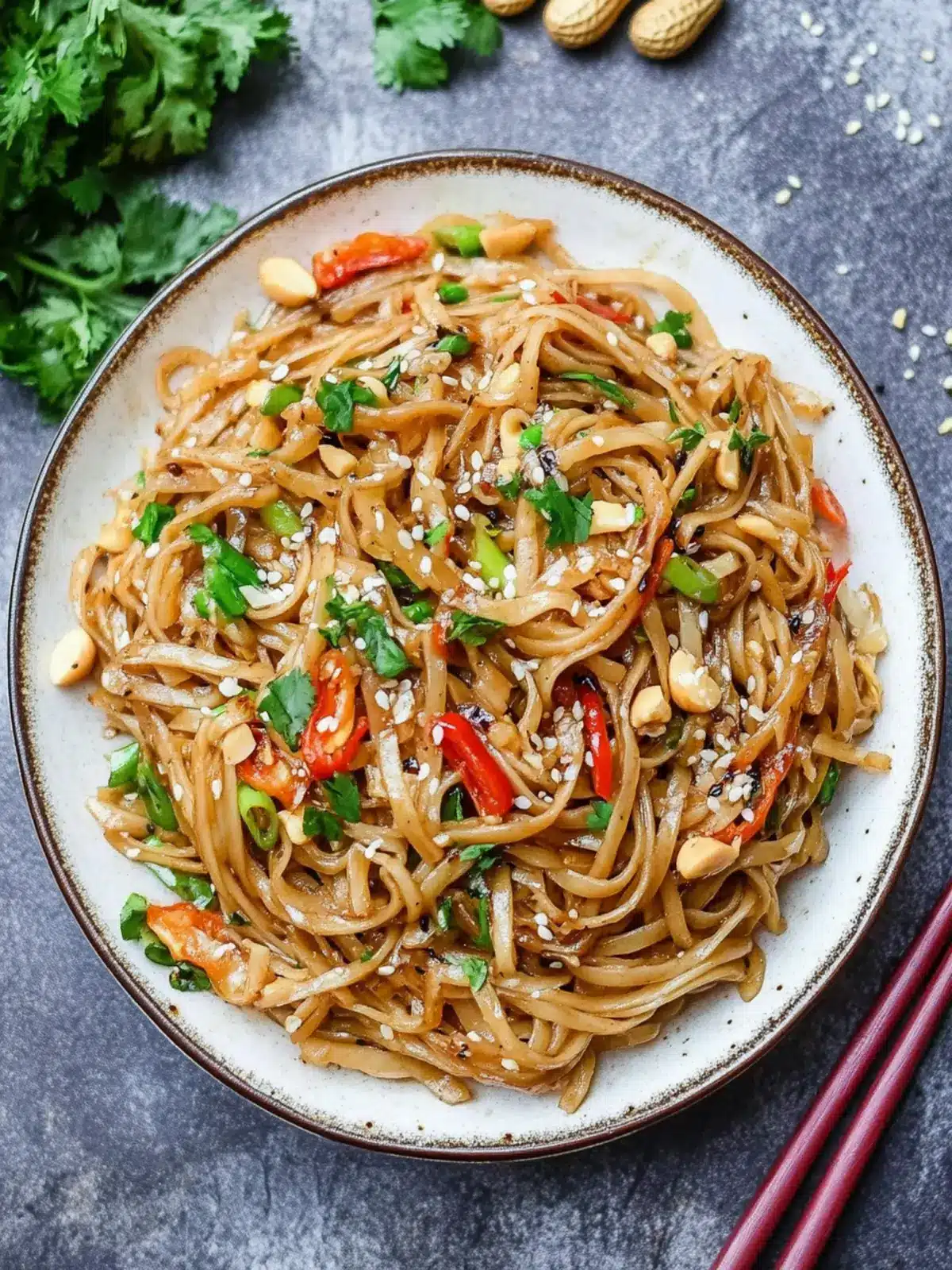 Stir-Fried Peanut Sesame Noodles: A Flavor Explosion Awaits! 3 Stir-Fried Peanut Sesame Noodles